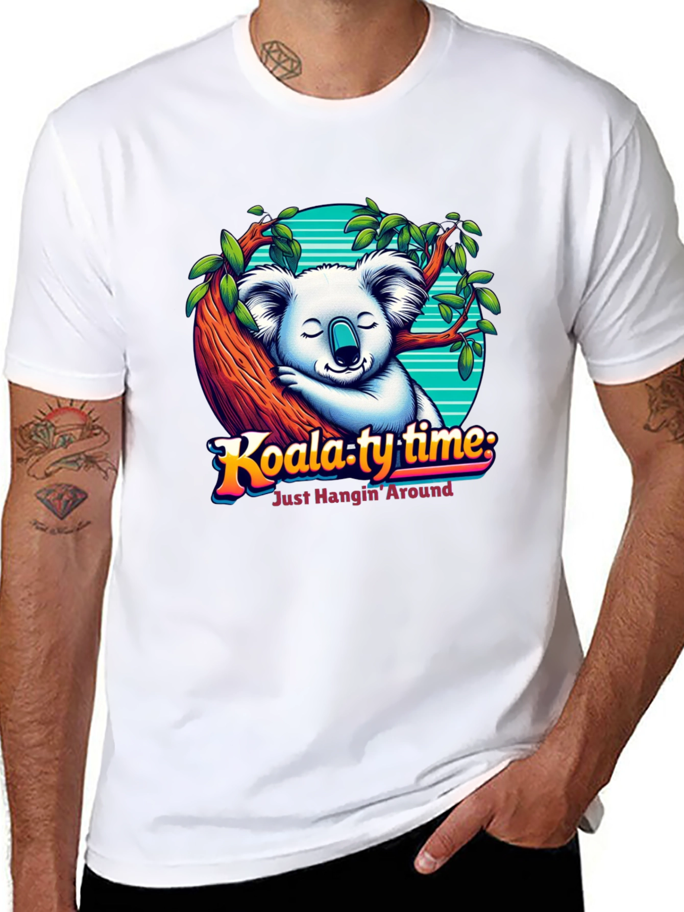 Koala-ty Time T-Shirt - Just Hangin Around