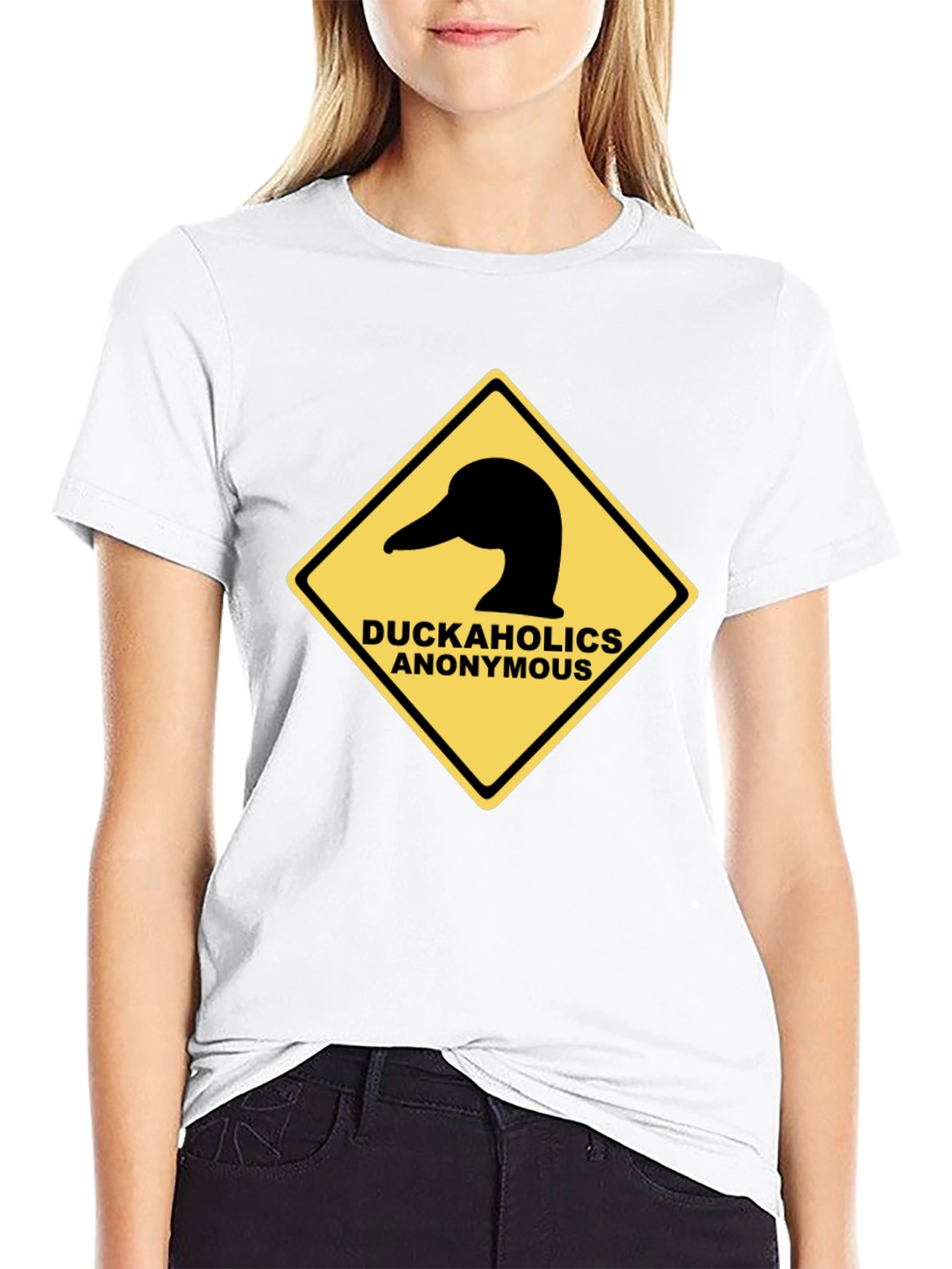 Duckaholics Anonymous Black T-Shirt