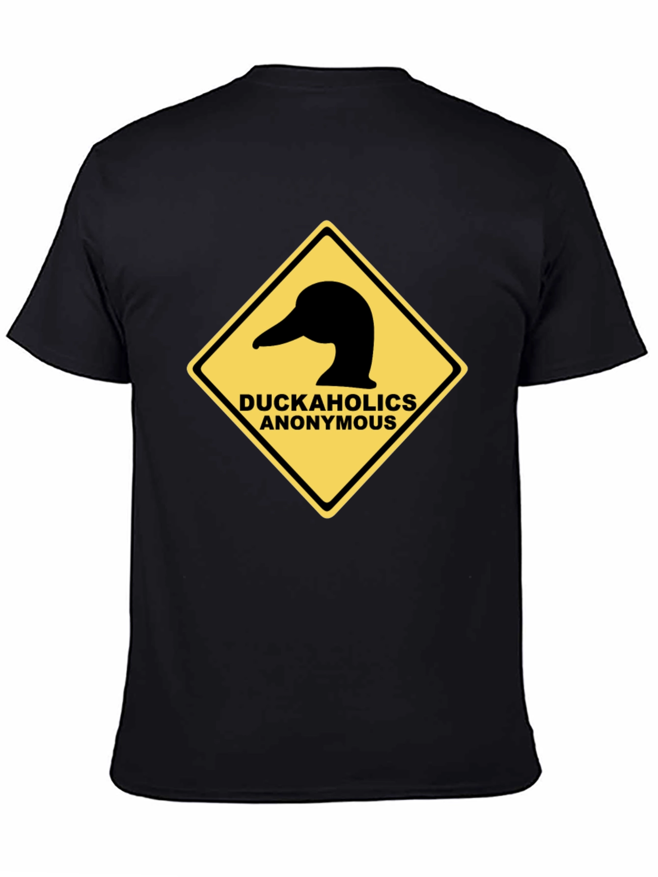 Duckaholics Anonymous Black T-Shirt