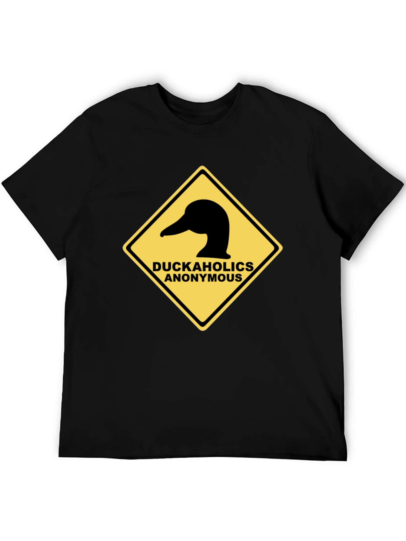 Duckaholics Anonymous Black T-Shirt