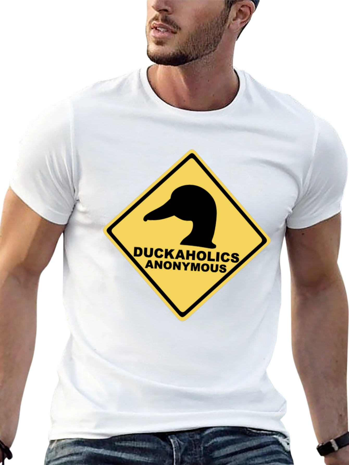 Duckaholics Anonymous Black T-Shirt