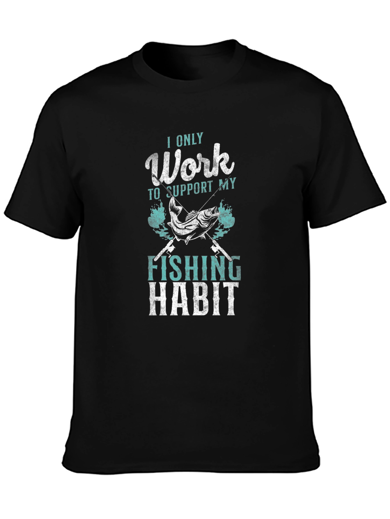 Fishing Habit Graphic T-Shirt - Angler Apparel