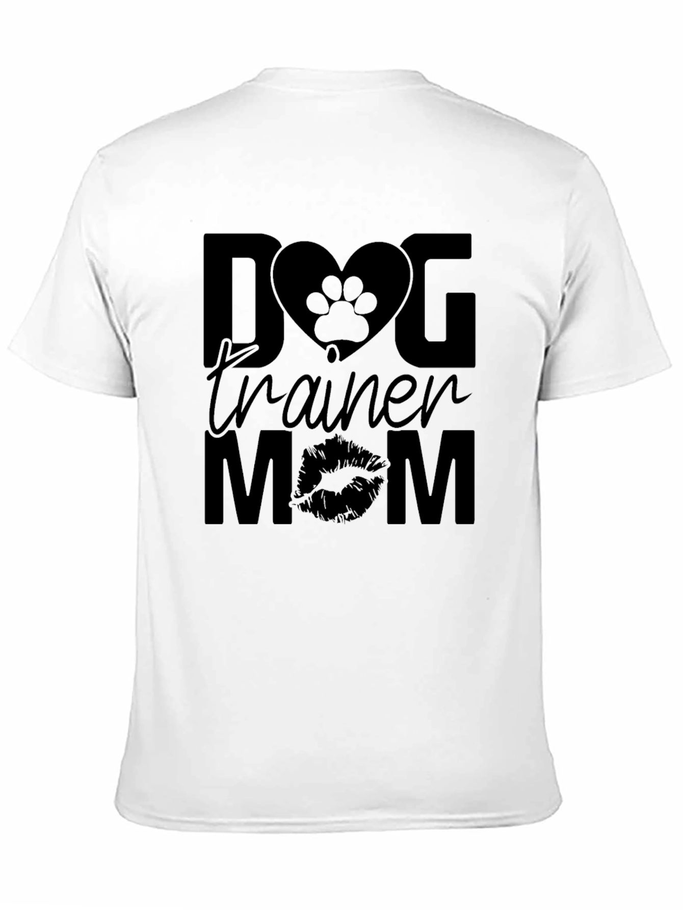 Dog Trainer Mom Black T-Shirt
