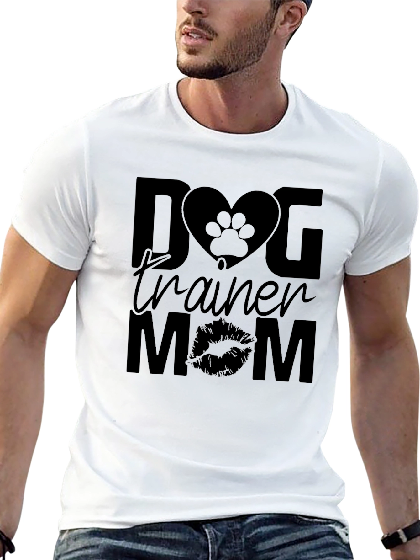 Dog Trainer Mom Black T-Shirt