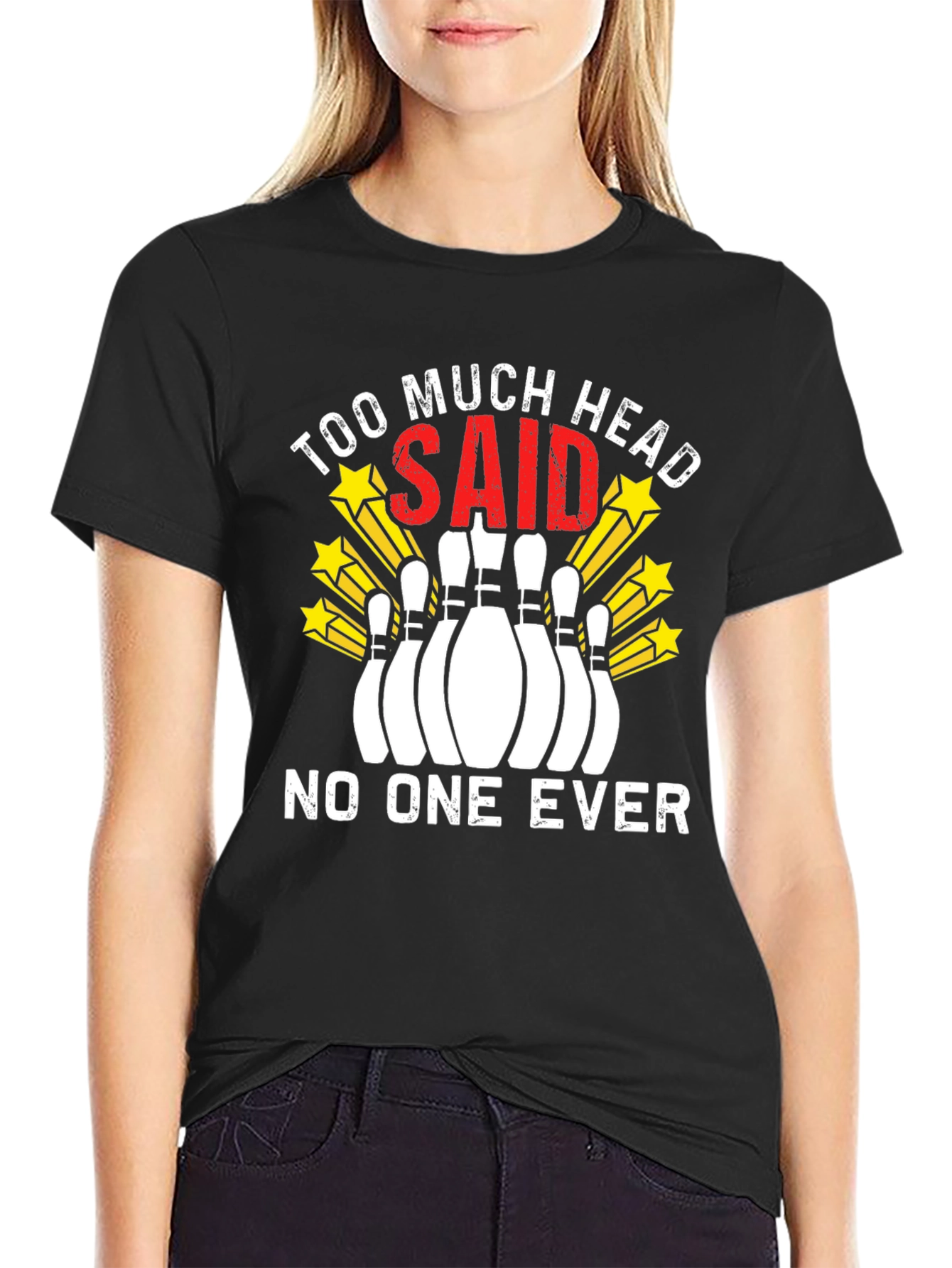 Too Much Head Bowling T-Shirt