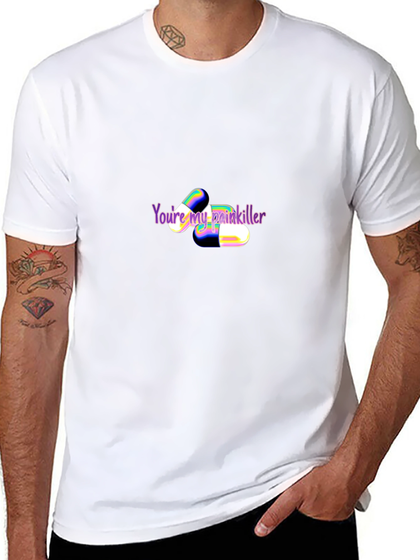 Youre My Painkiller Black T-Shirt