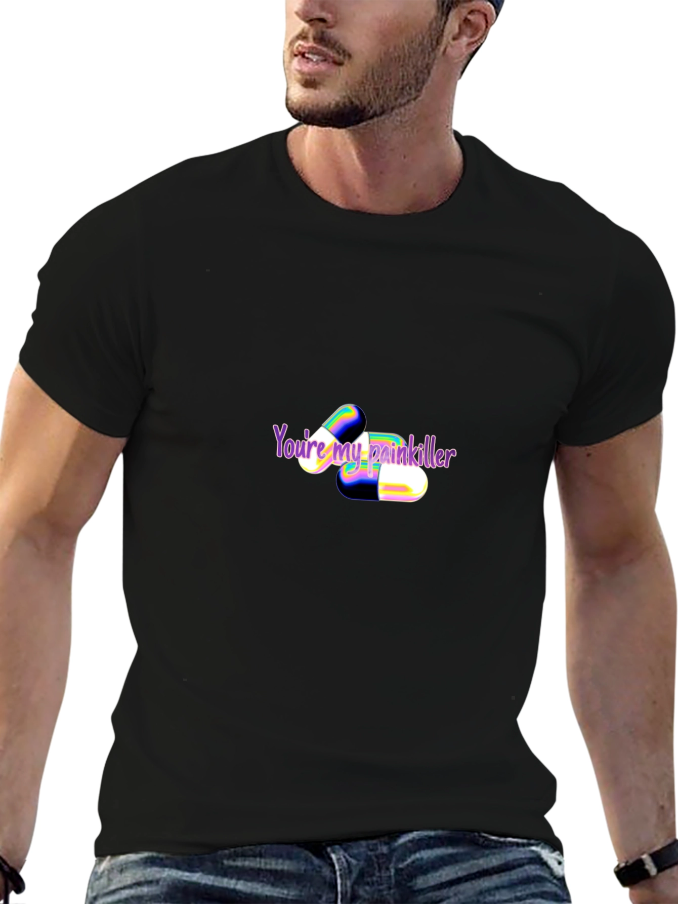 Youre My Painkiller Black T-Shirt