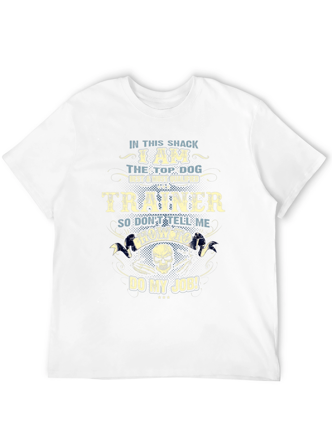 Top Dog Trainer Graphic Tee - Black