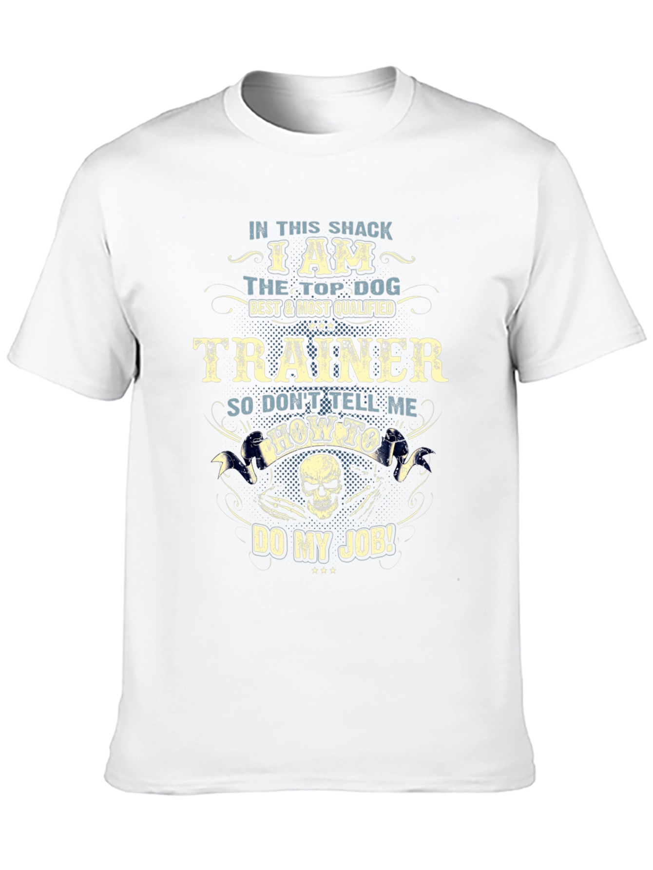 Top Dog Trainer Graphic Tee - Black
