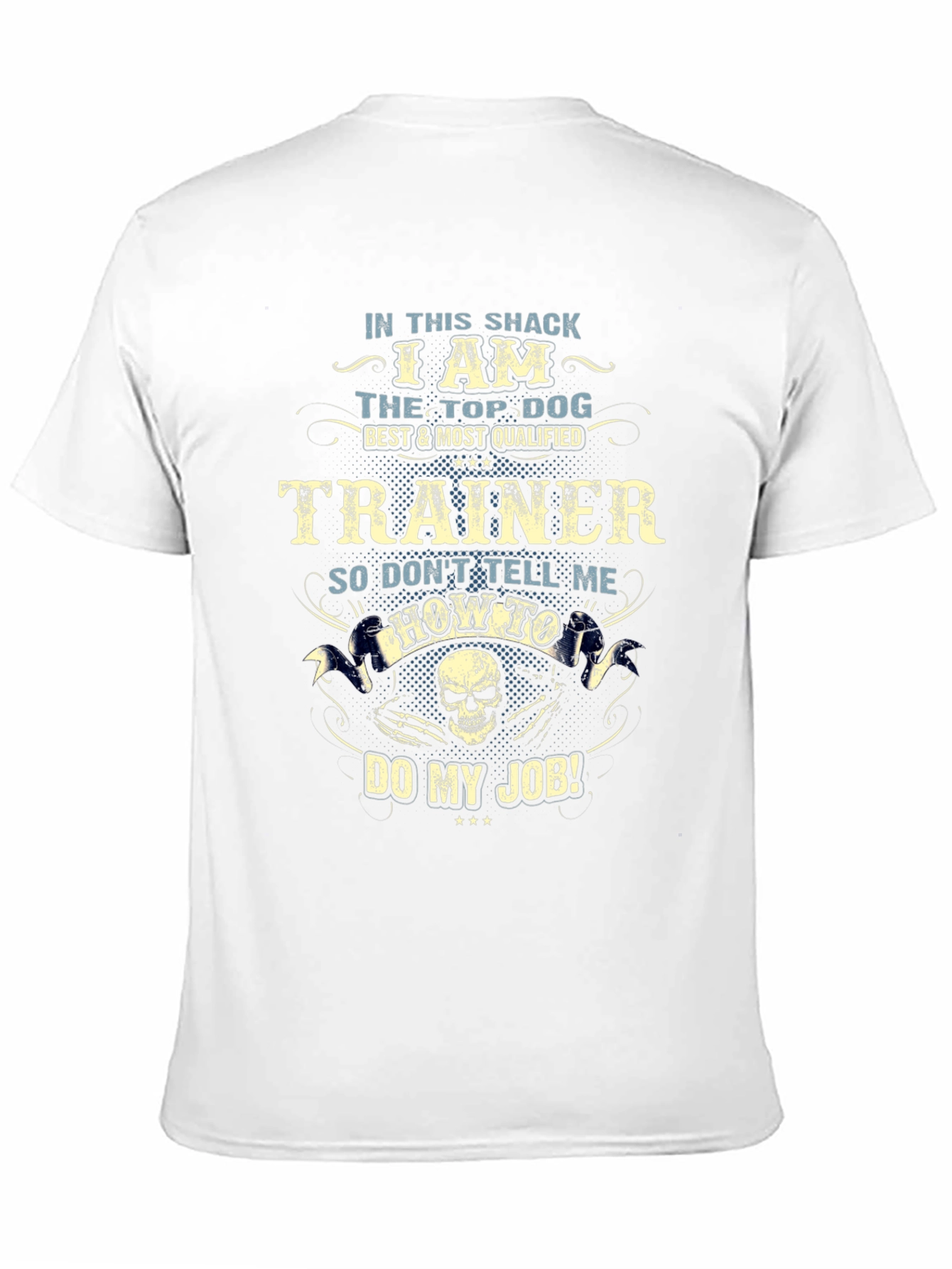 Top Dog Trainer Graphic Tee - Black