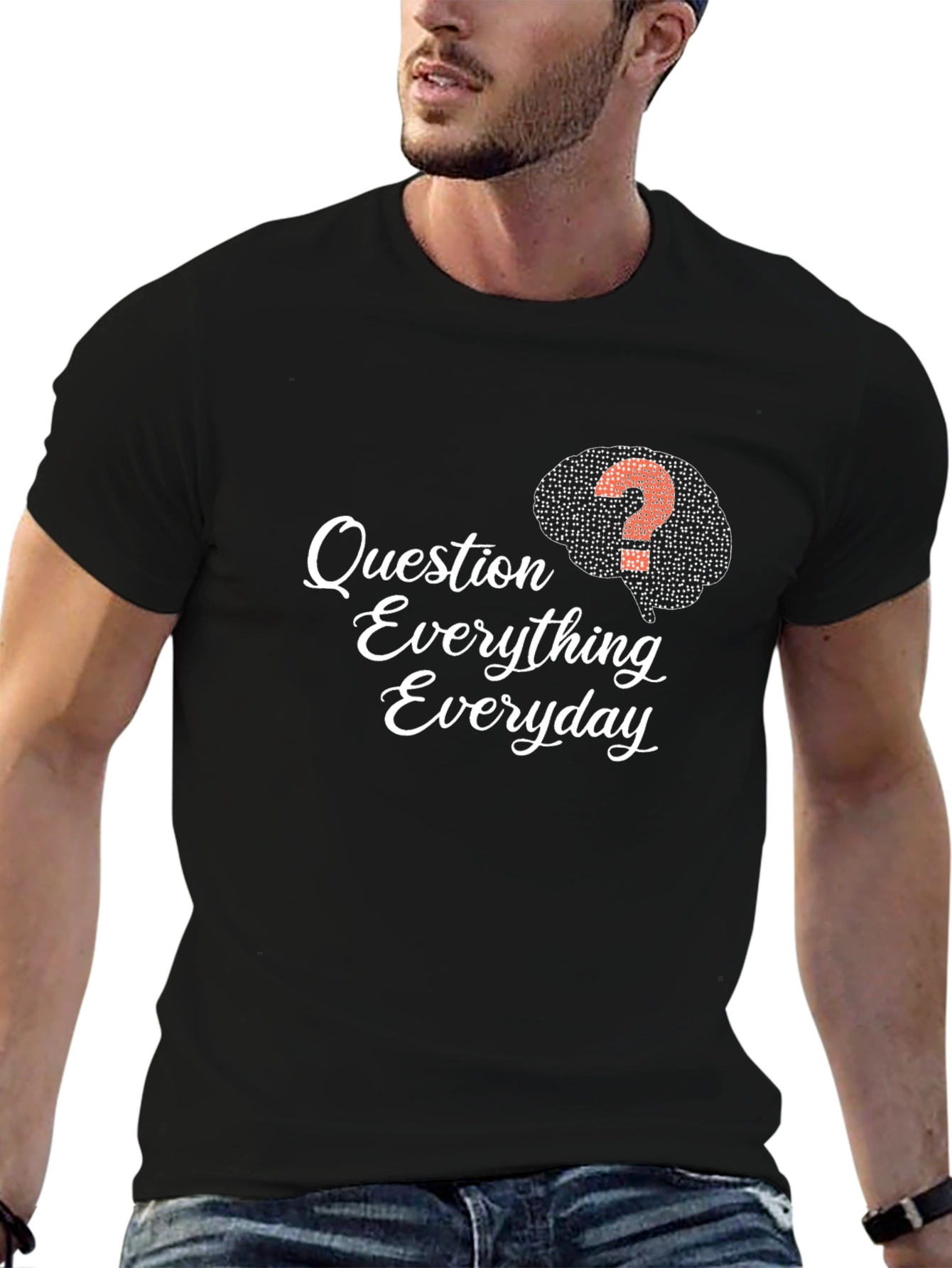 Question Everything Everyday Graphic Tee