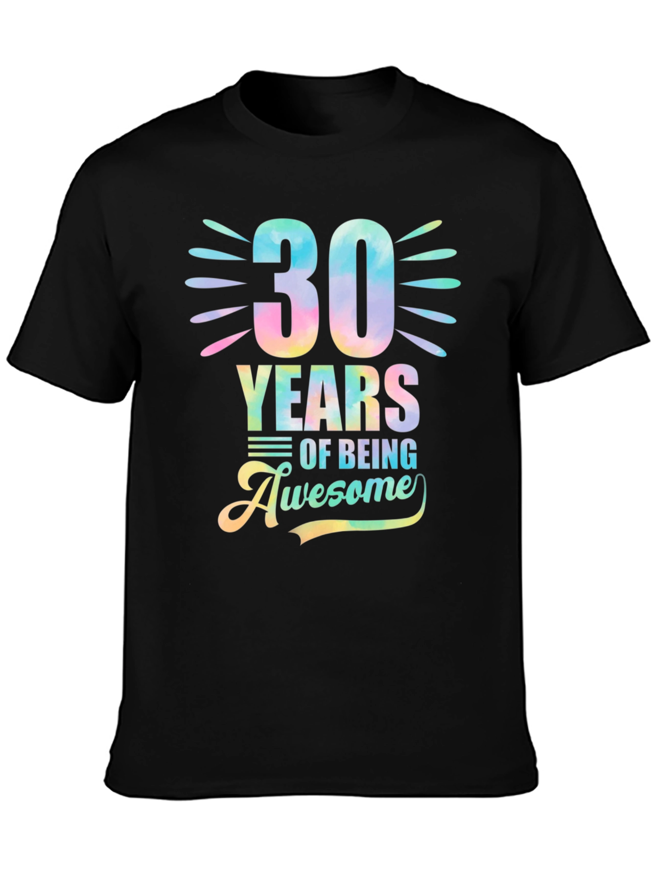 30 Years of Being Awesome T-Shirt Birthday Gift