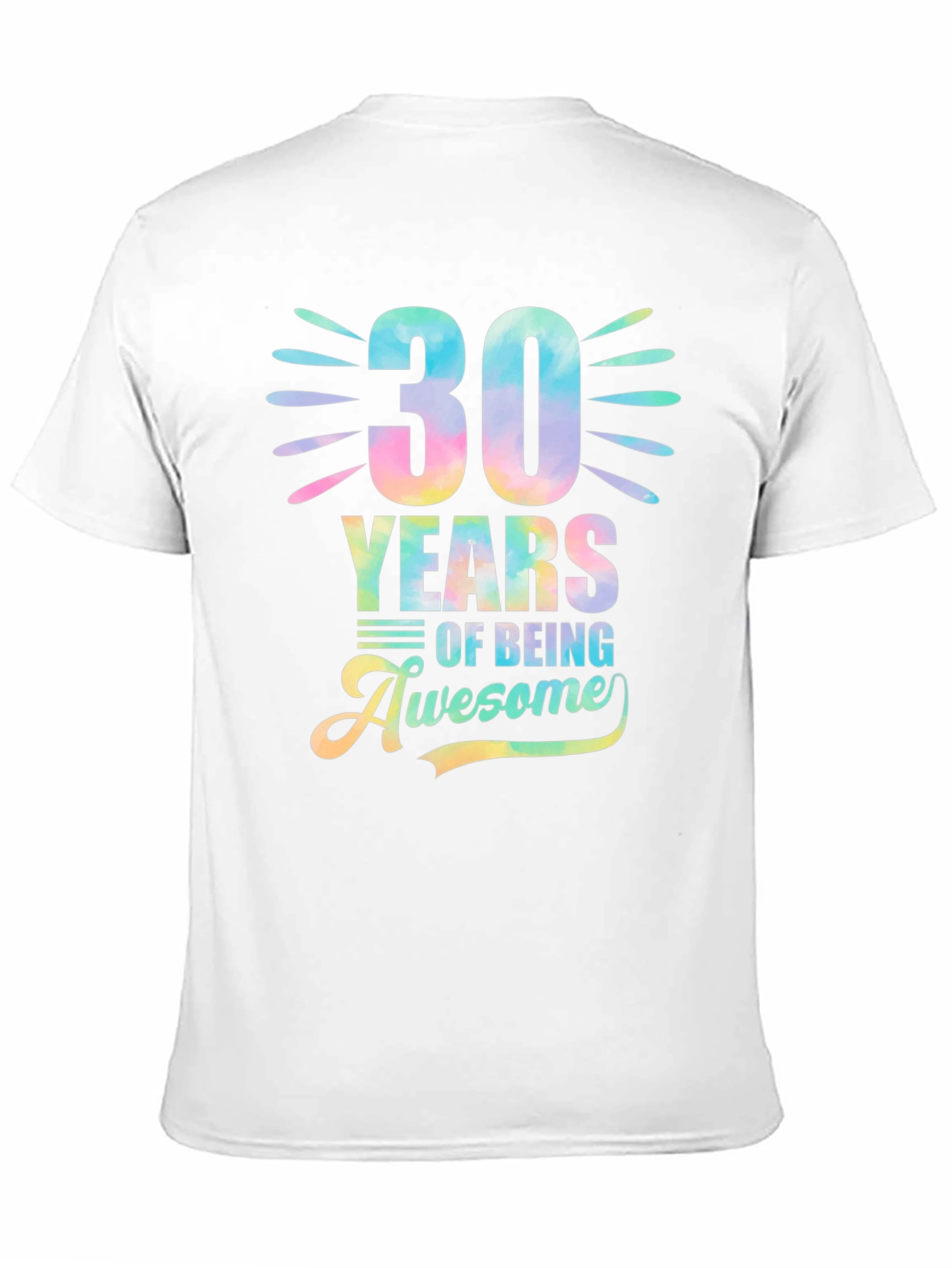 30 Years of Being Awesome T-Shirt Birthday Gift