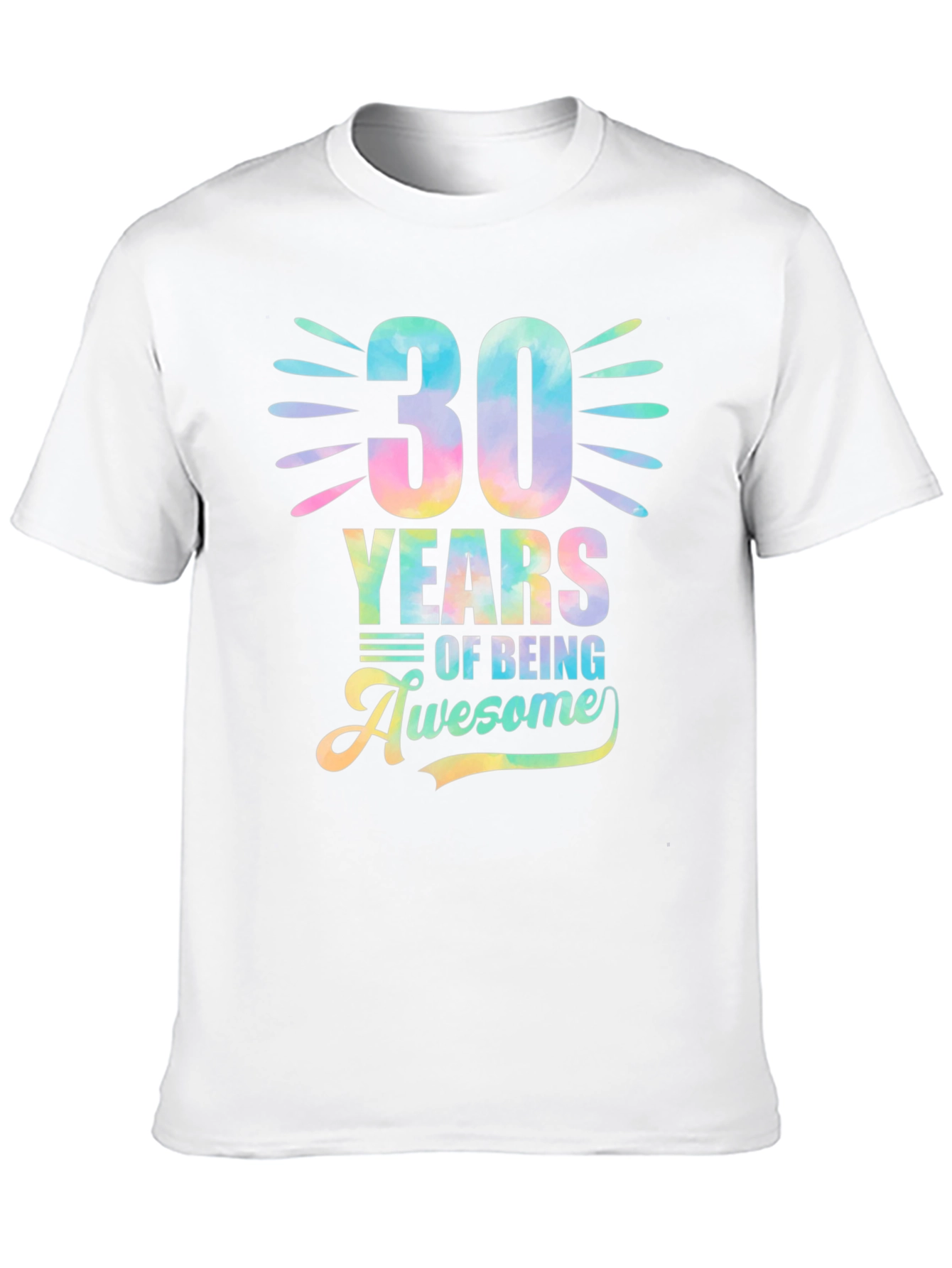 30 Years of Being Awesome T-Shirt Birthday Gift