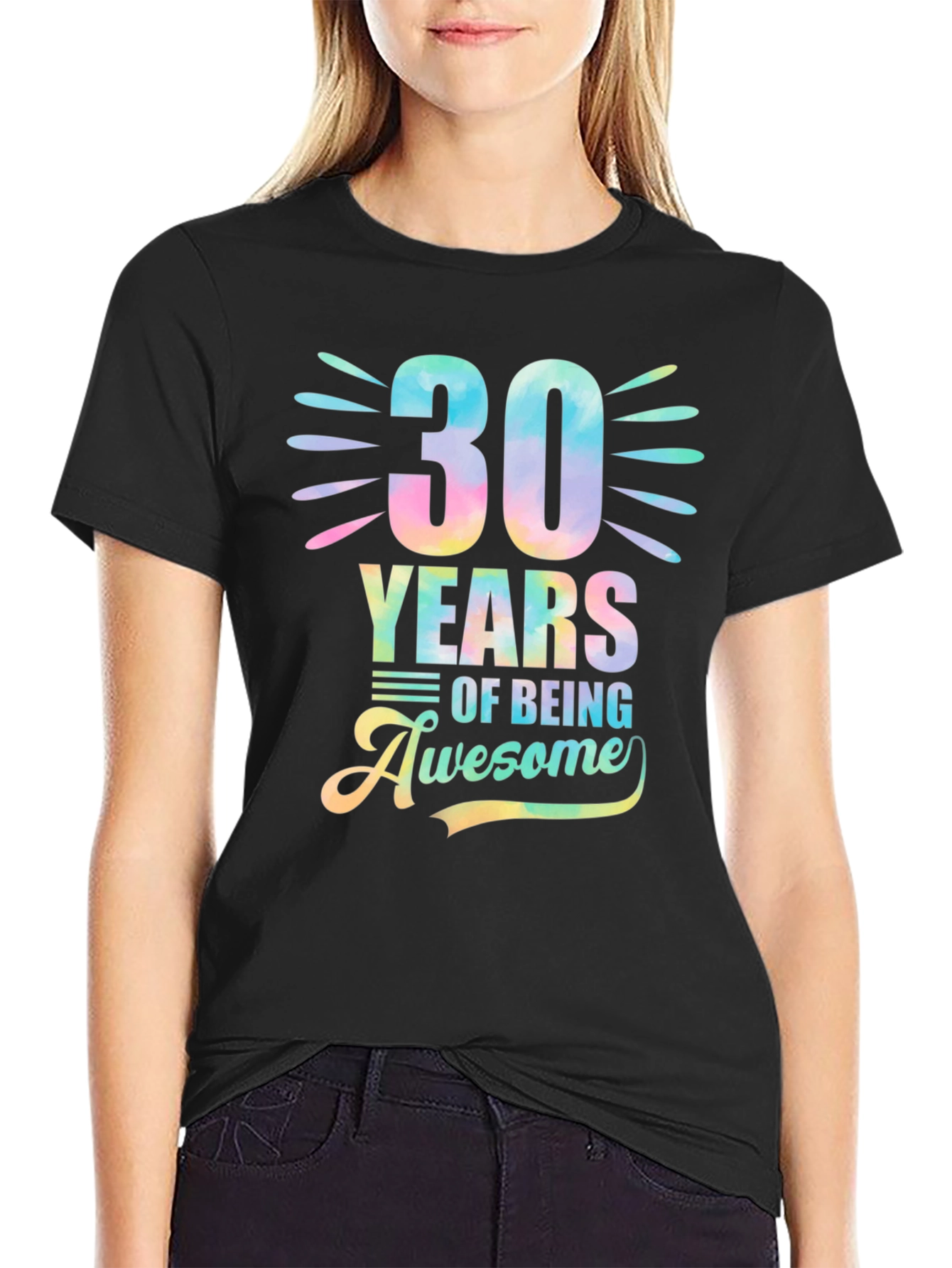 30 Years of Being Awesome T-Shirt Birthday Gift