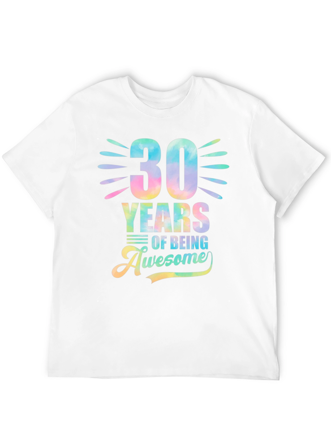 30 Years of Being Awesome T-Shirt Birthday Gift