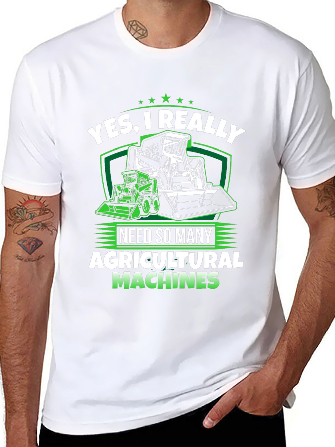 Agricultural Machines T-Shirt - Farm Humor