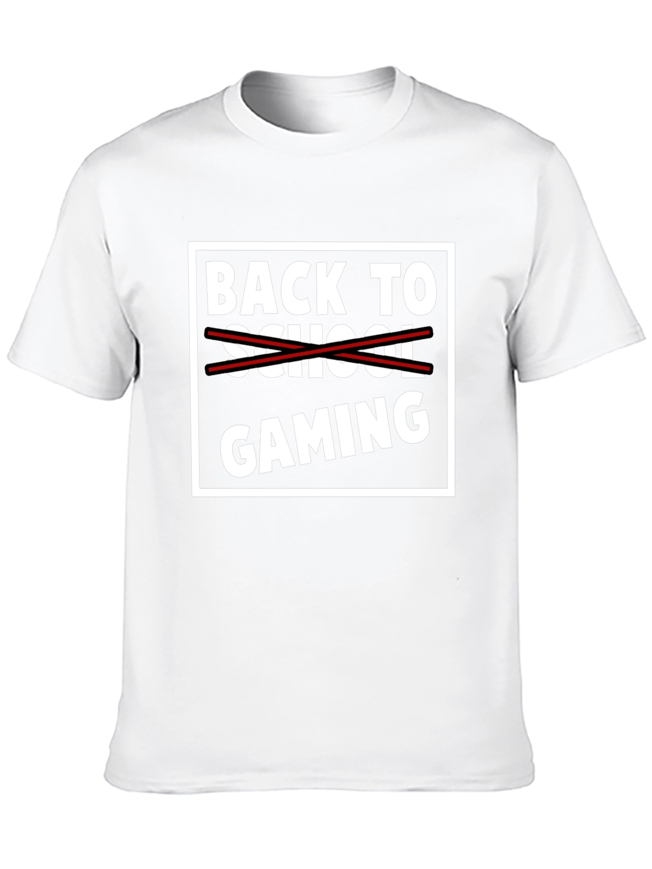Back to Gaming T-Shirt - Black Graphic Tee