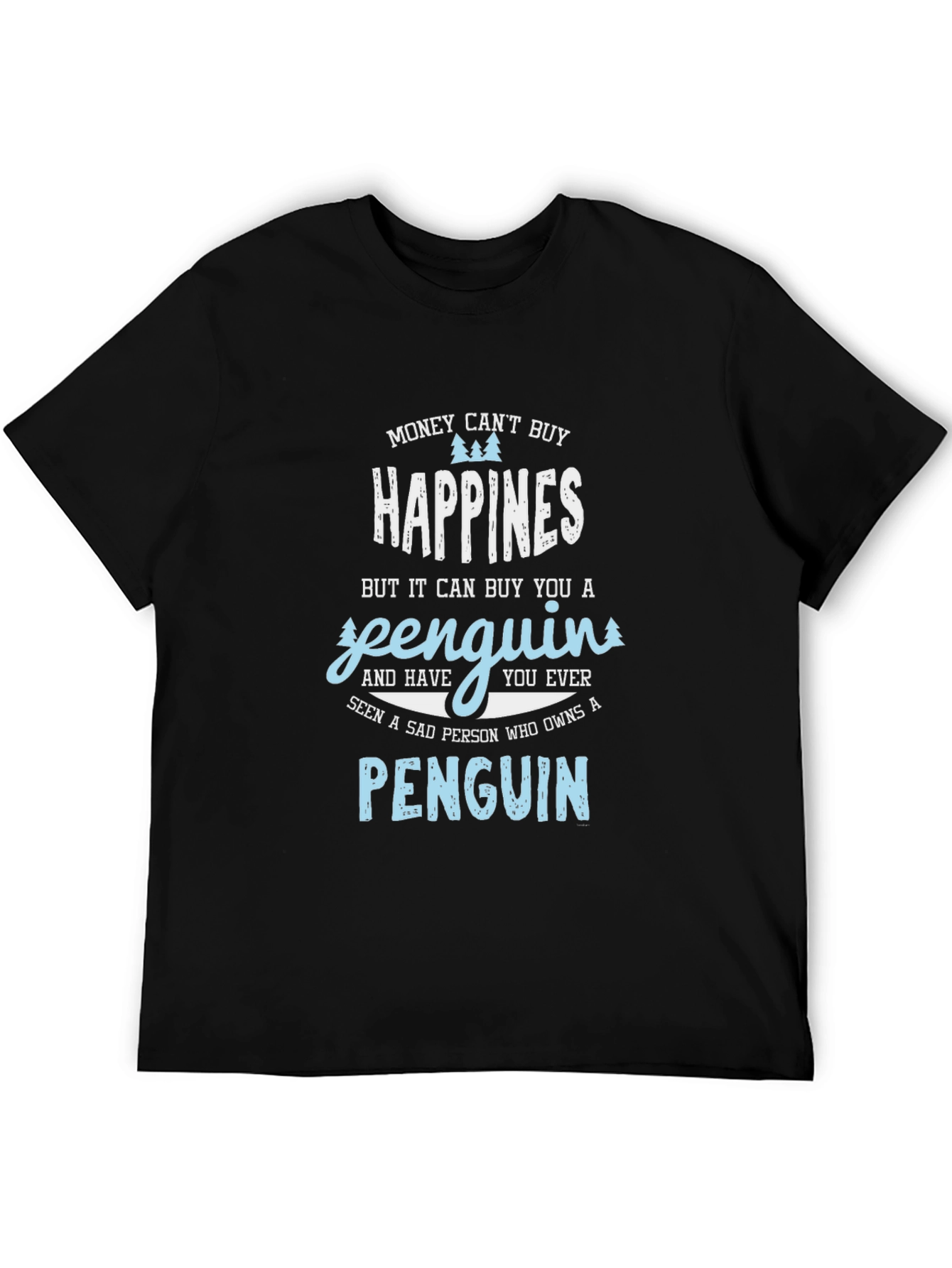 Penguin Happiness Graphic Tee
