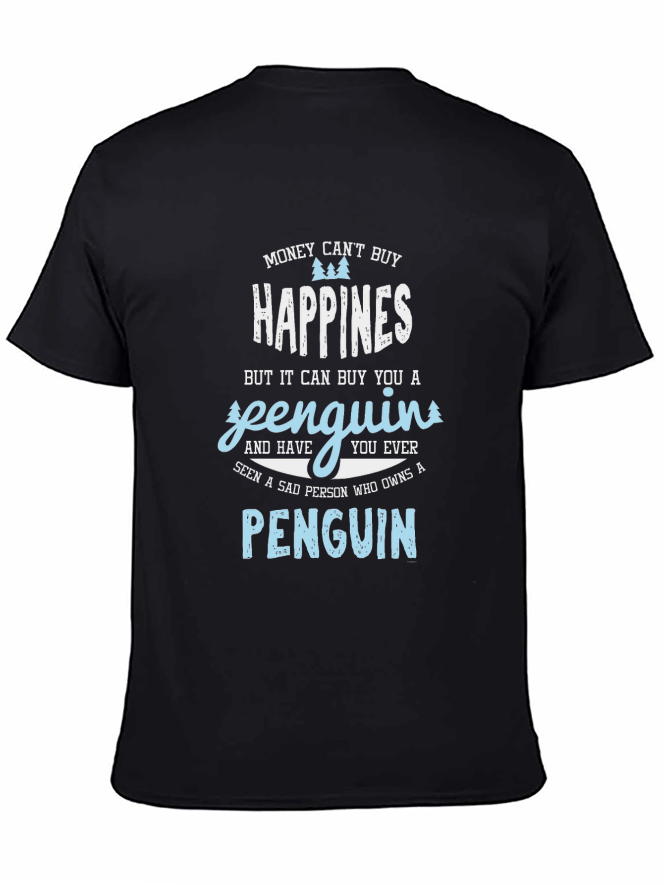 Penguin Happiness Graphic Tee
