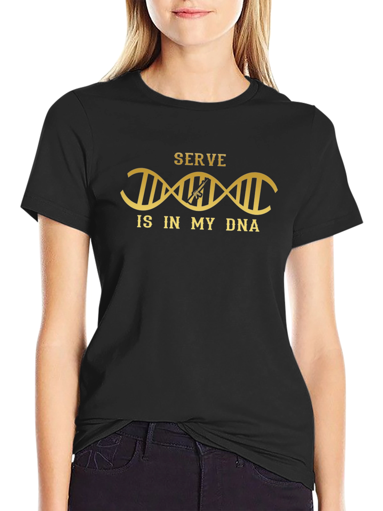Serve is in My DNA T-Shirt