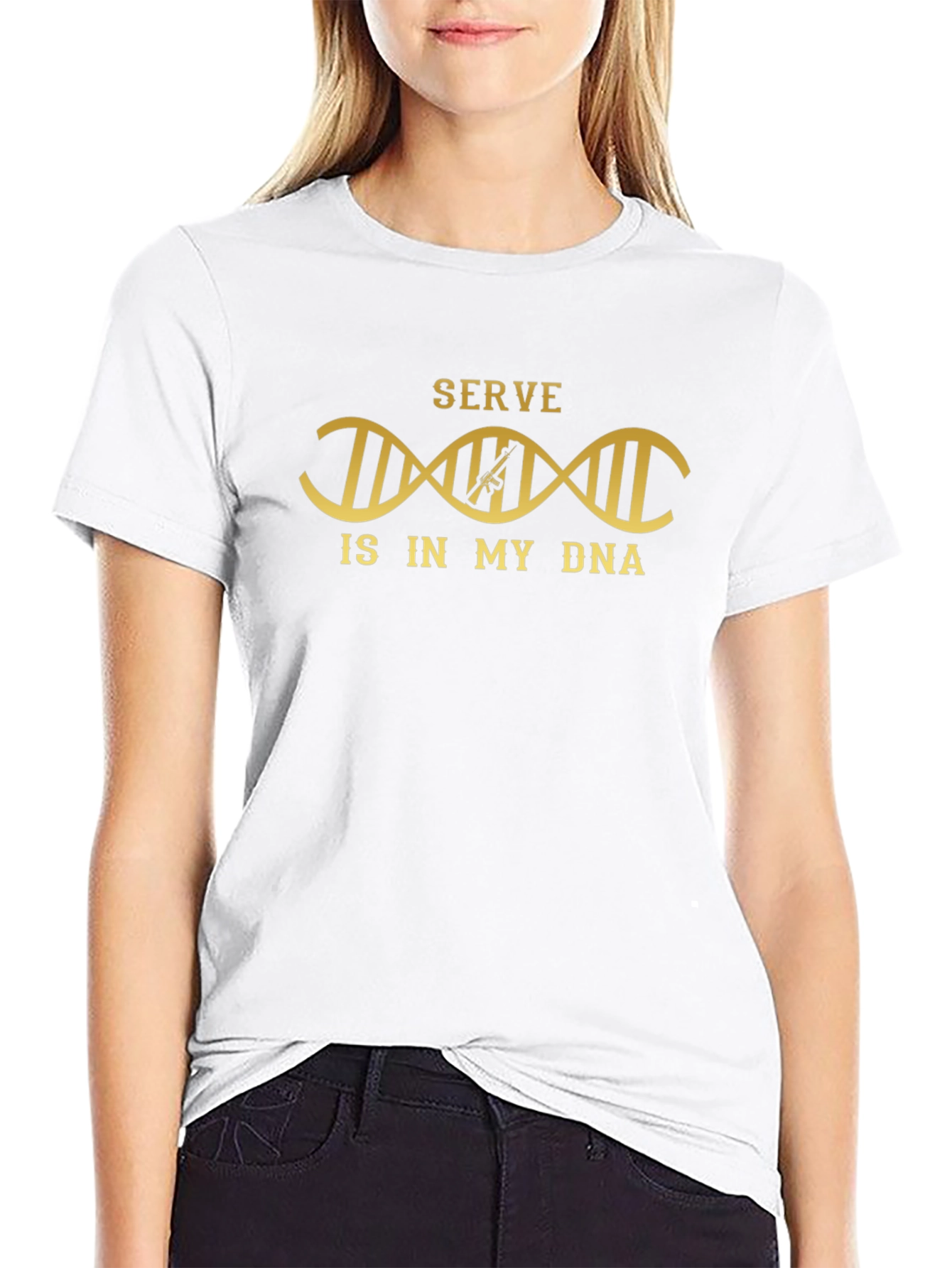 Serve is in My DNA T-Shirt