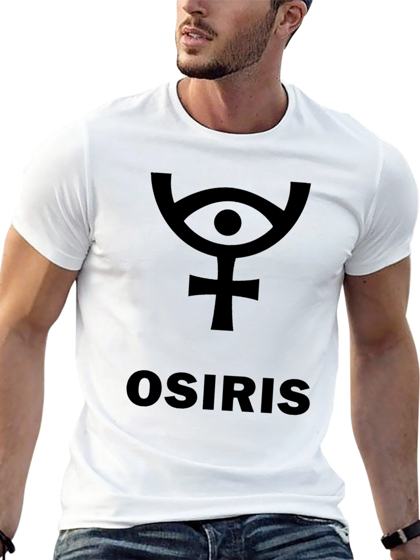 Osiris Graphic T-Shirt - Black Egyptian God Tee