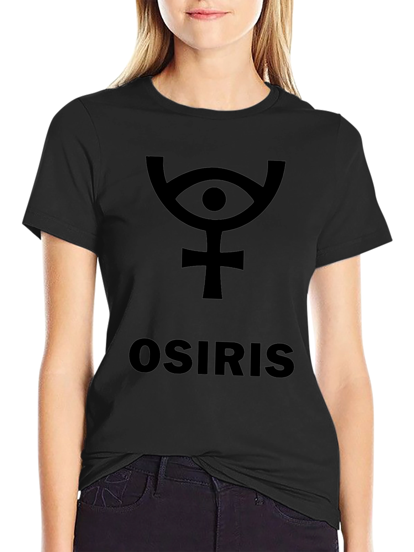 Osiris Graphic T-Shirt - Black Egyptian God Tee