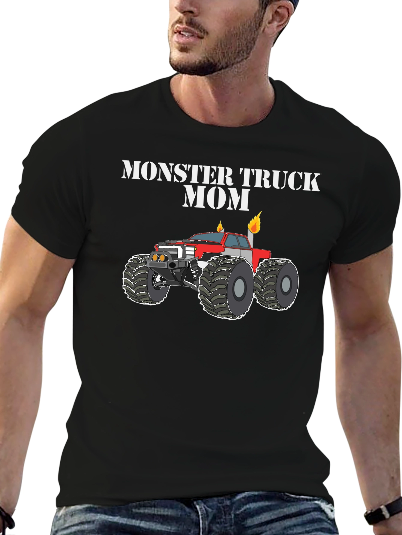 Monster Truck Mom T-Shirt - Graphic Tee