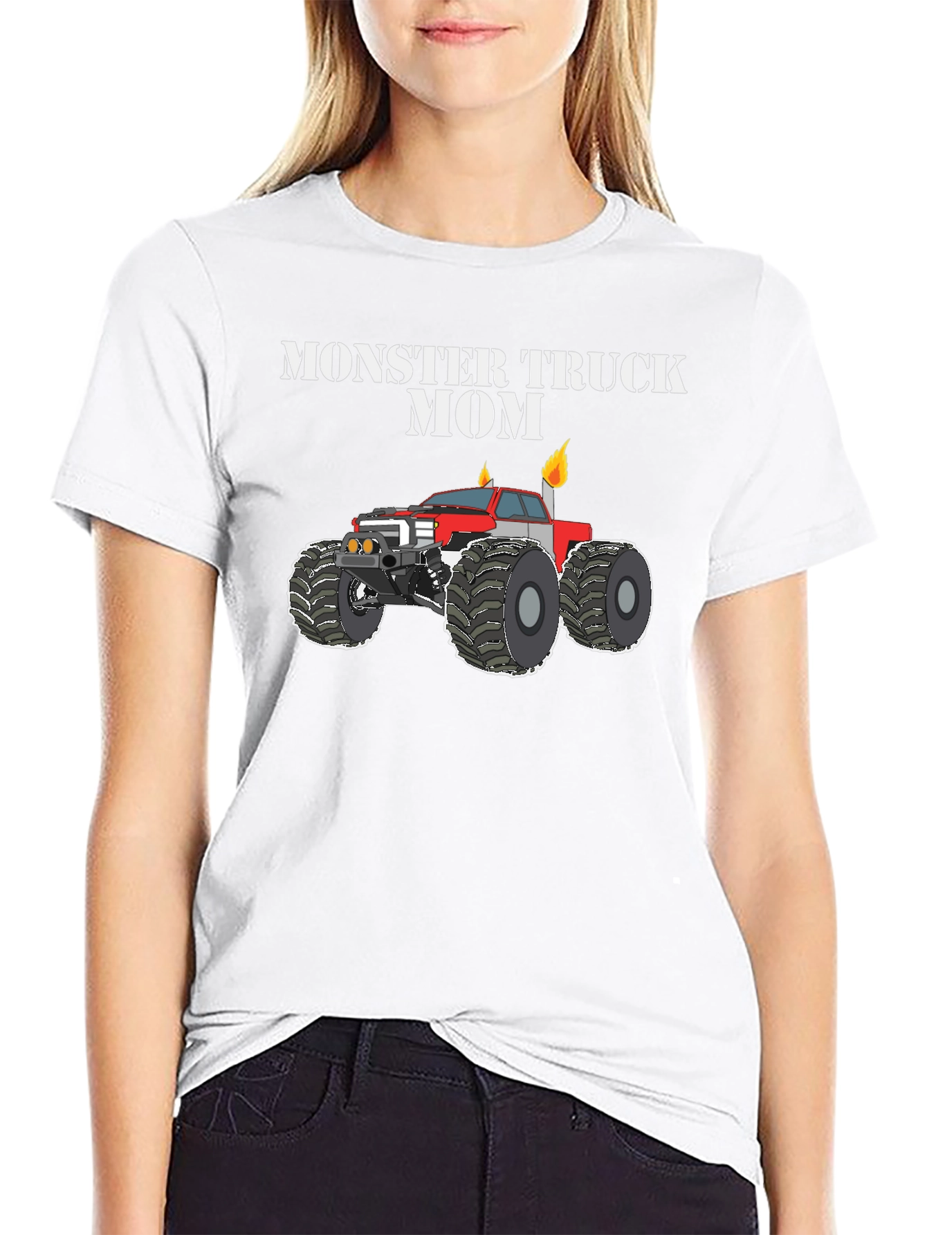 Monster Truck Mom T-Shirt - Graphic Tee