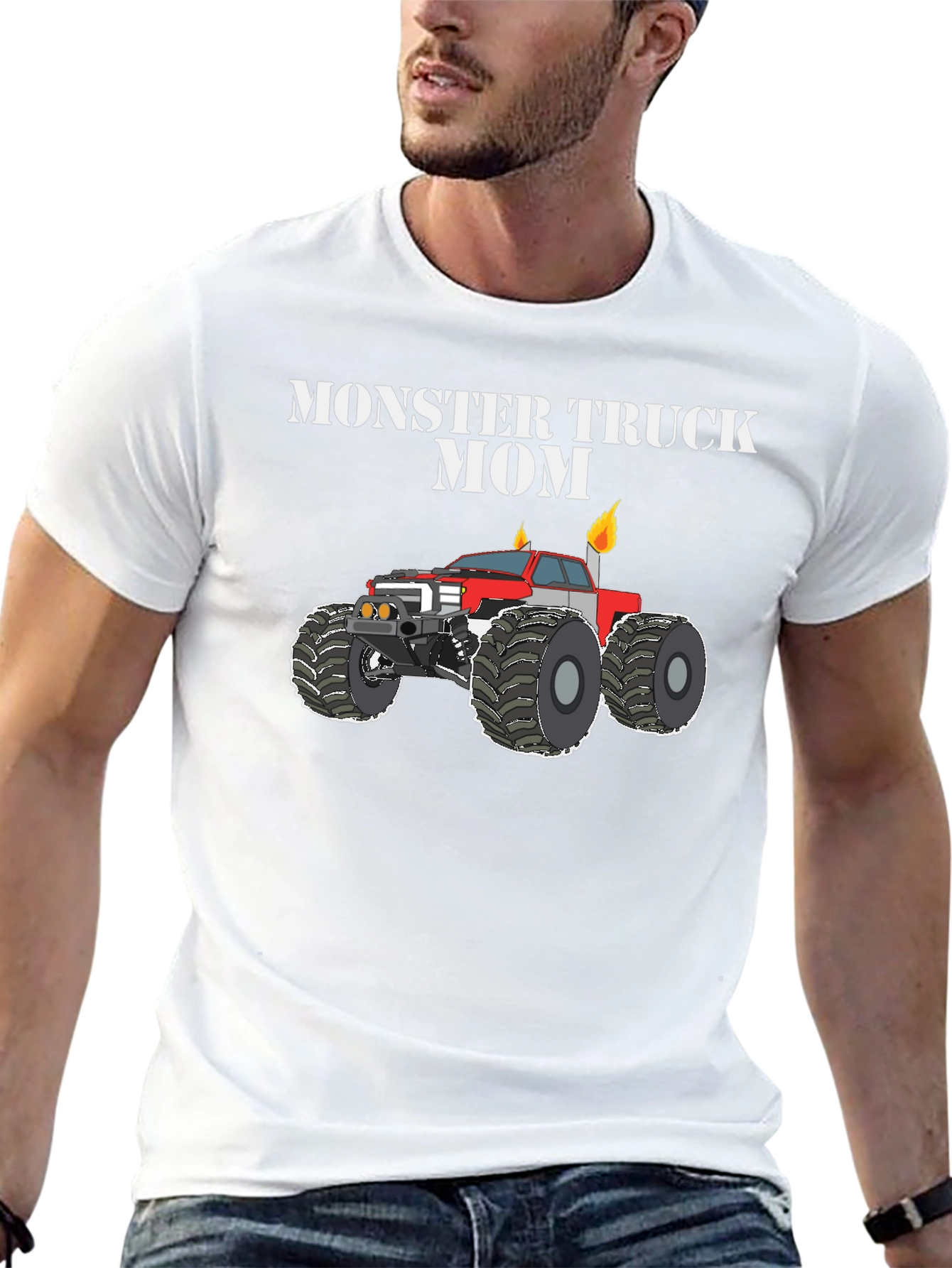 Monster Truck Mom T-Shirt - Graphic Tee