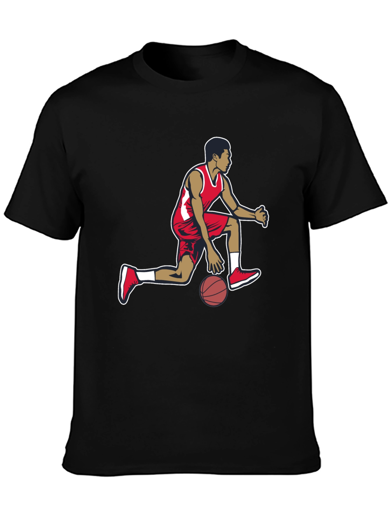Basketball Player Graphic T-Shirt