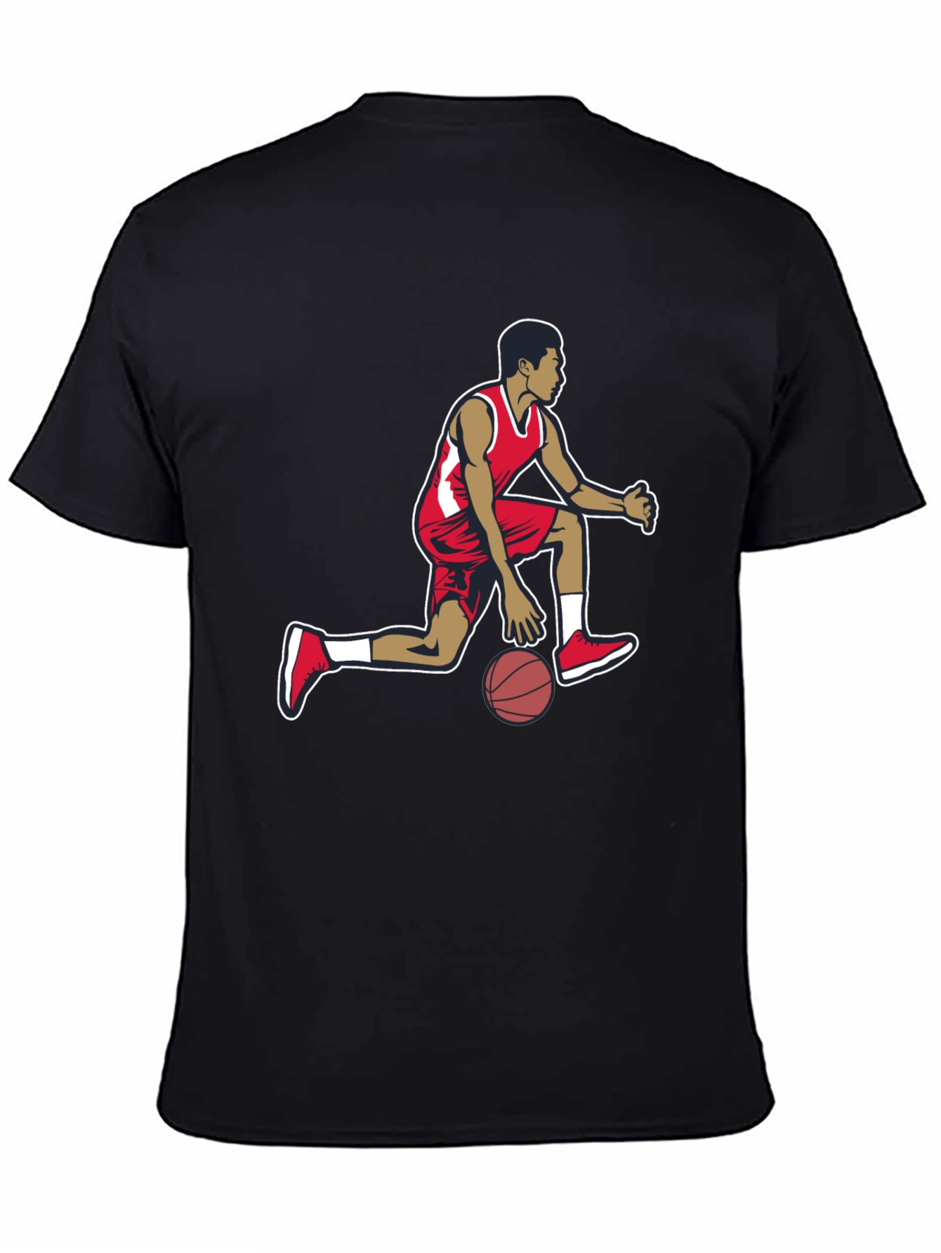Basketball Player Graphic T-Shirt