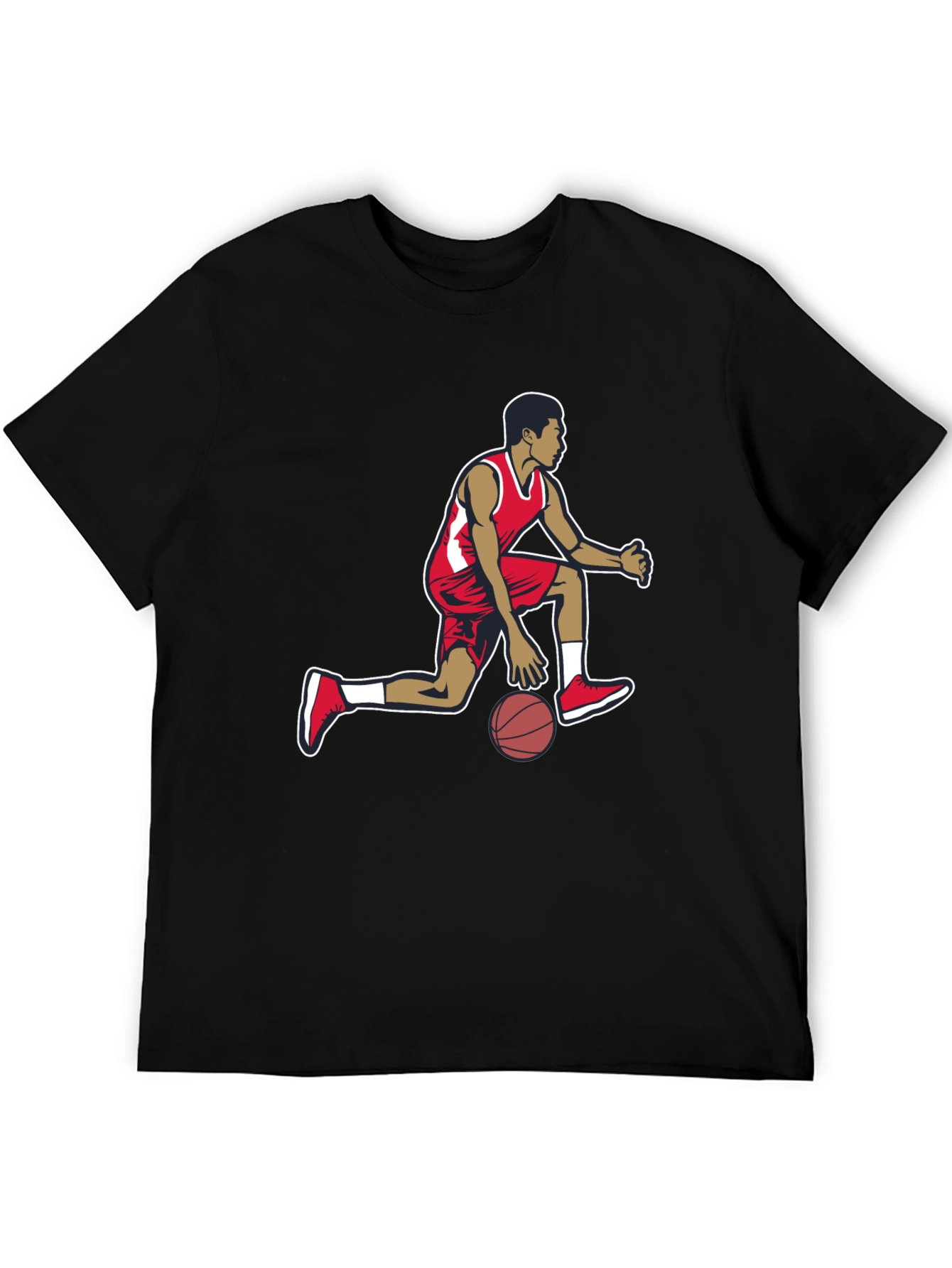 Basketball Player Graphic T-Shirt