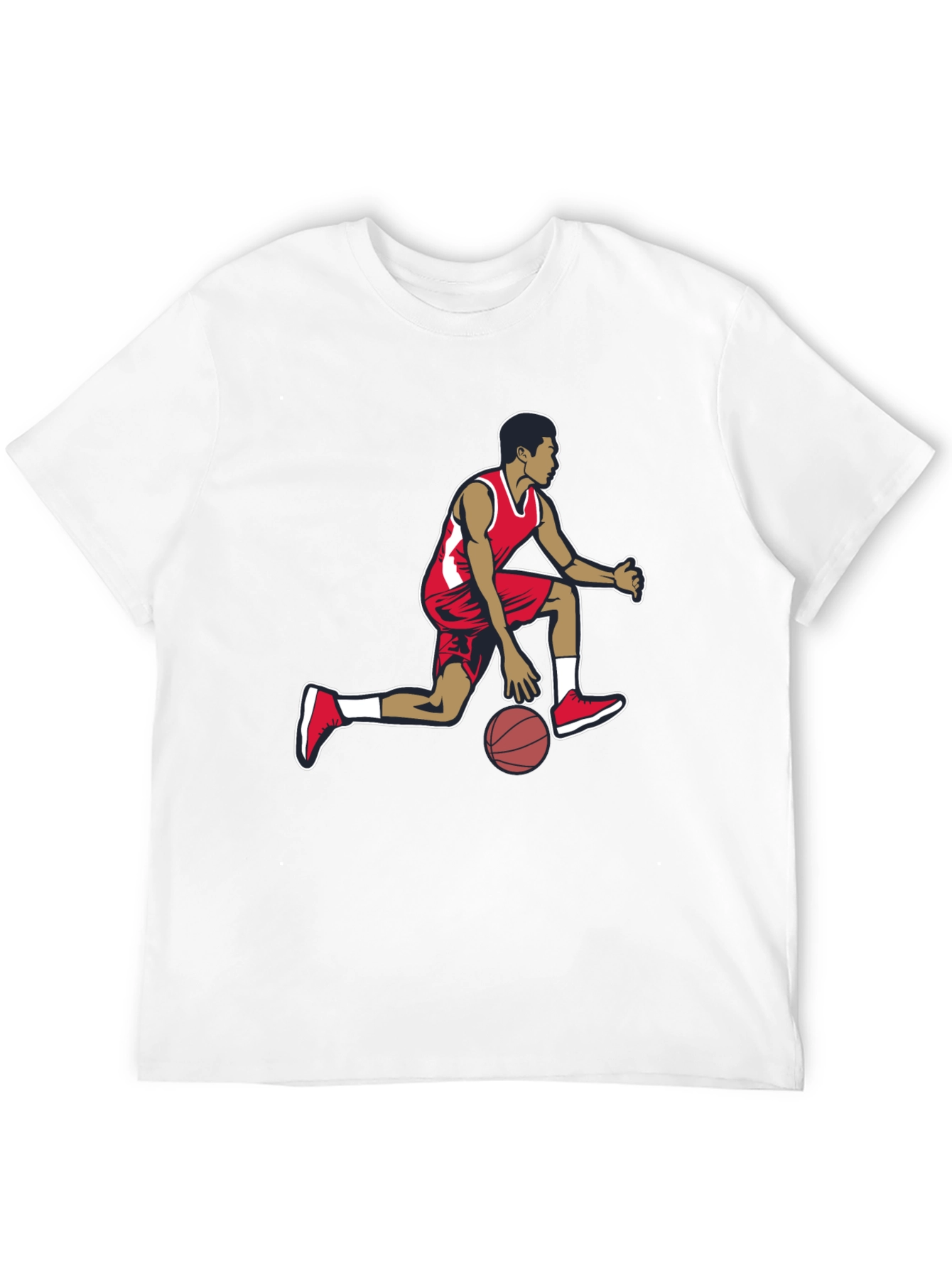 Basketball Player Graphic T-Shirt