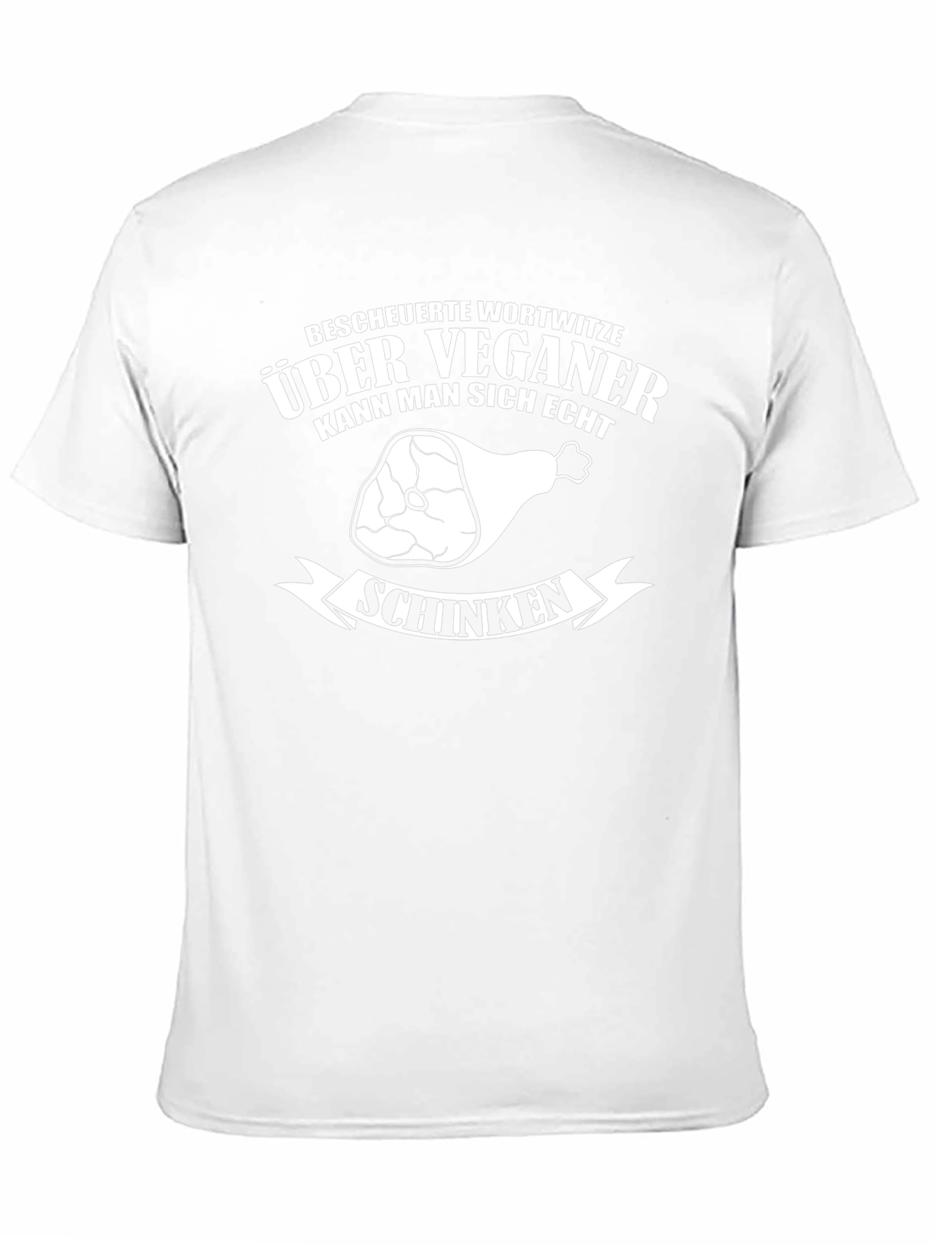 Vegan Humor T-Shirt - Funny German Pun Tee