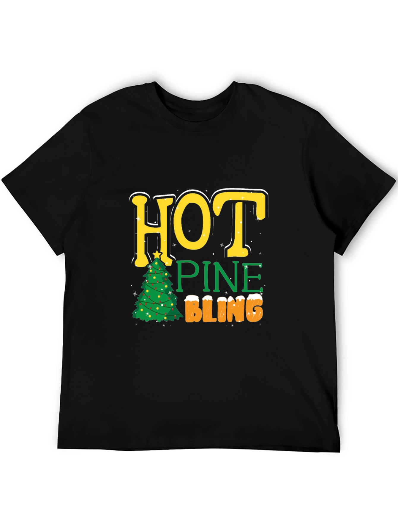 Hot Pine Bling Christmas T-Shirt