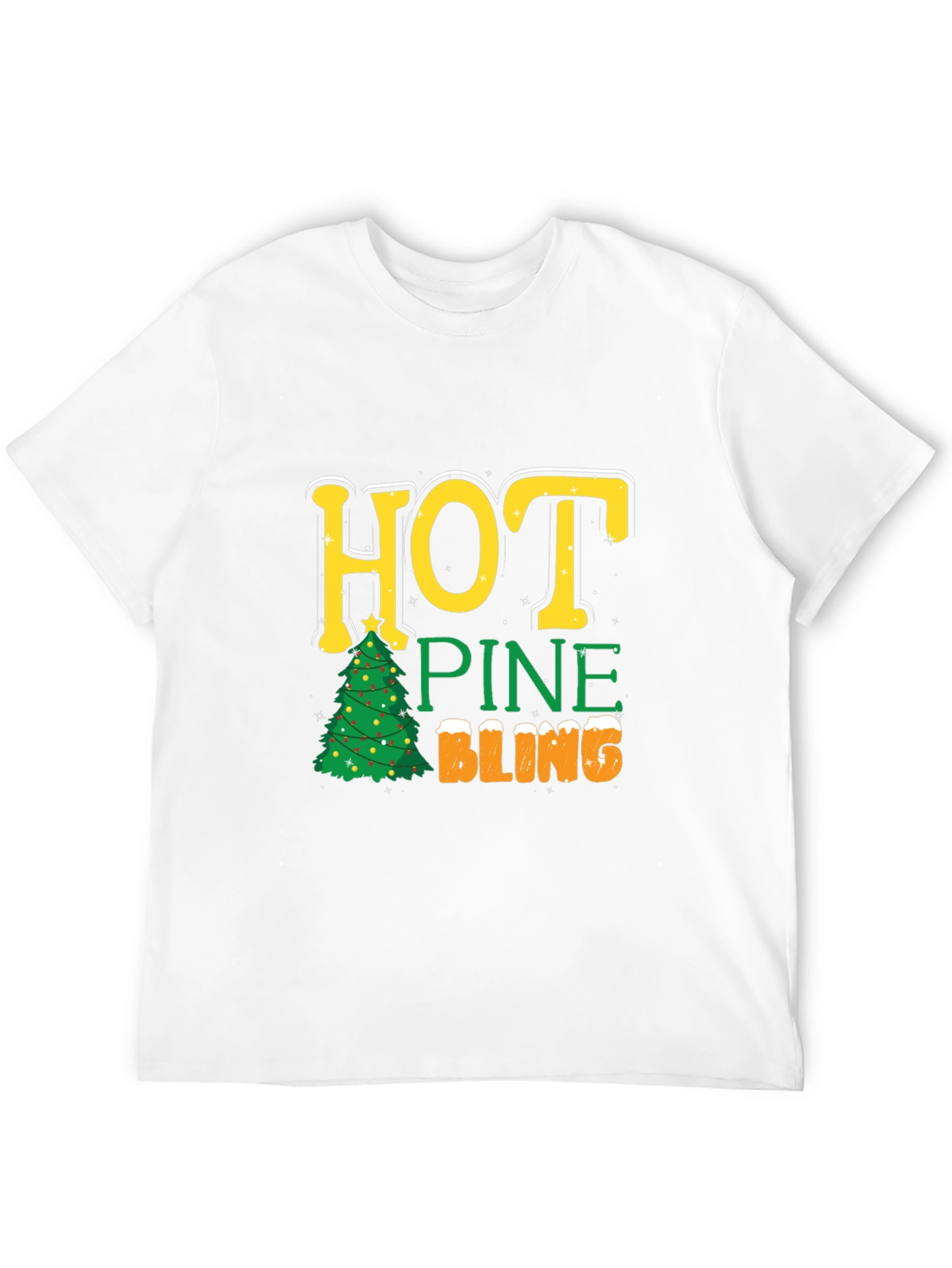 Hot Pine Bling Christmas T-Shirt