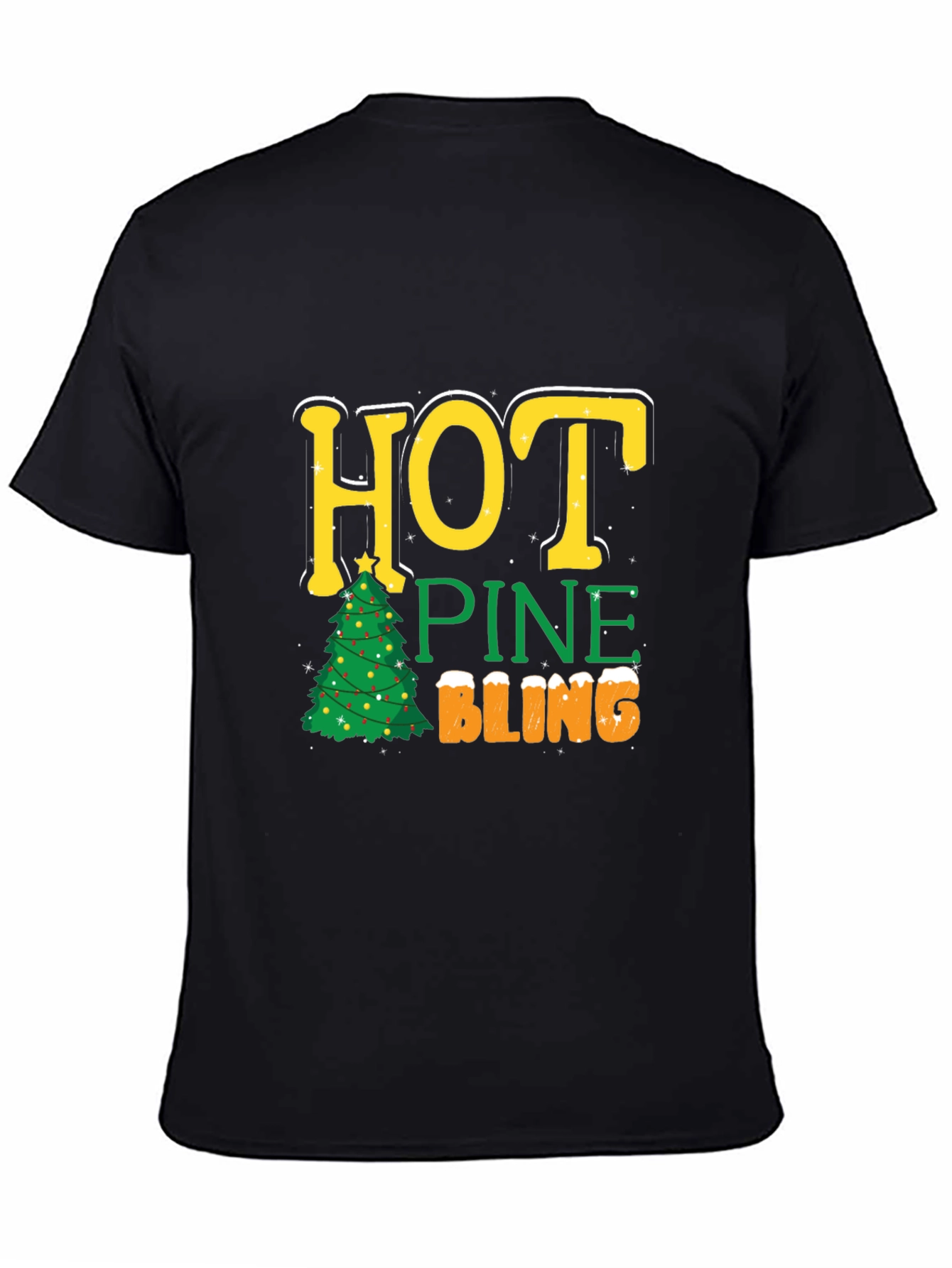 Hot Pine Bling Christmas T-Shirt