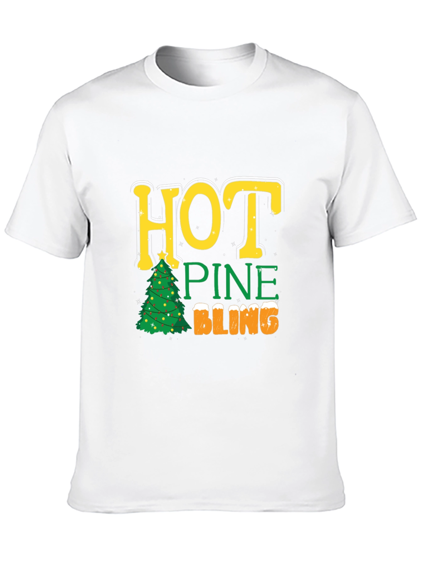 Hot Pine Bling Christmas T-Shirt