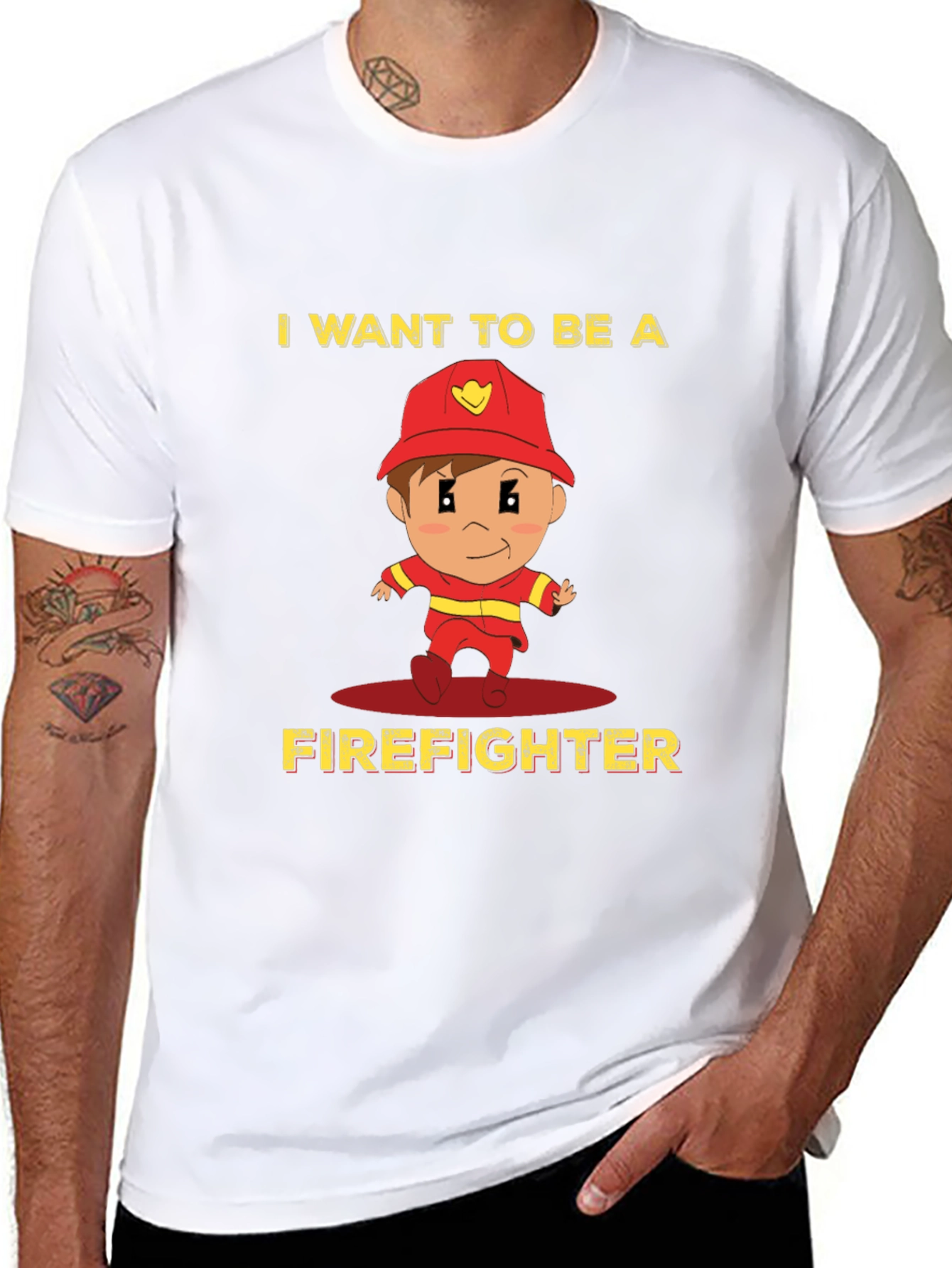 Future Firefighter Tee - Kids Dream Job T-Shirt