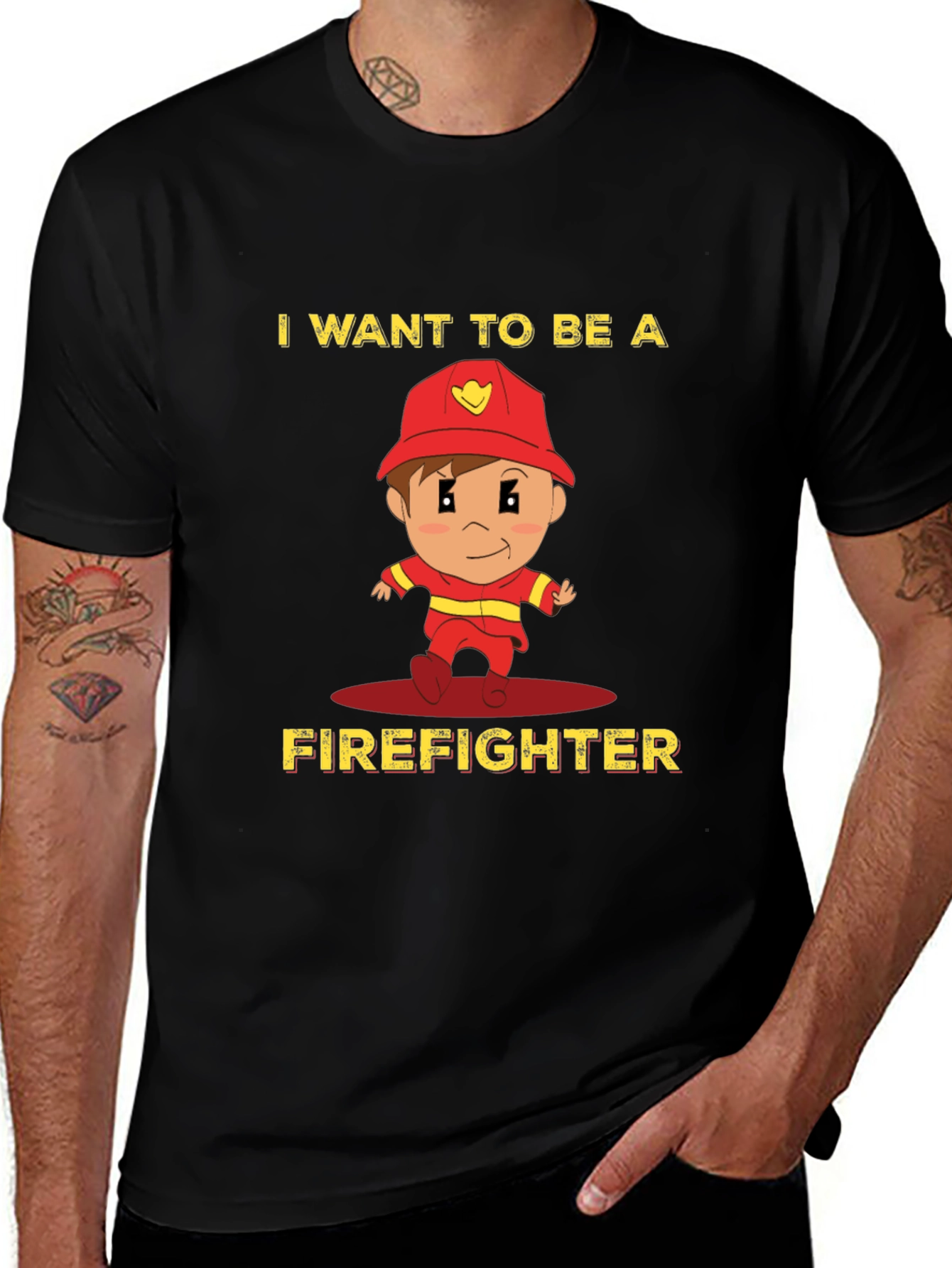 Future Firefighter Tee - Kids Dream Job T-Shirt