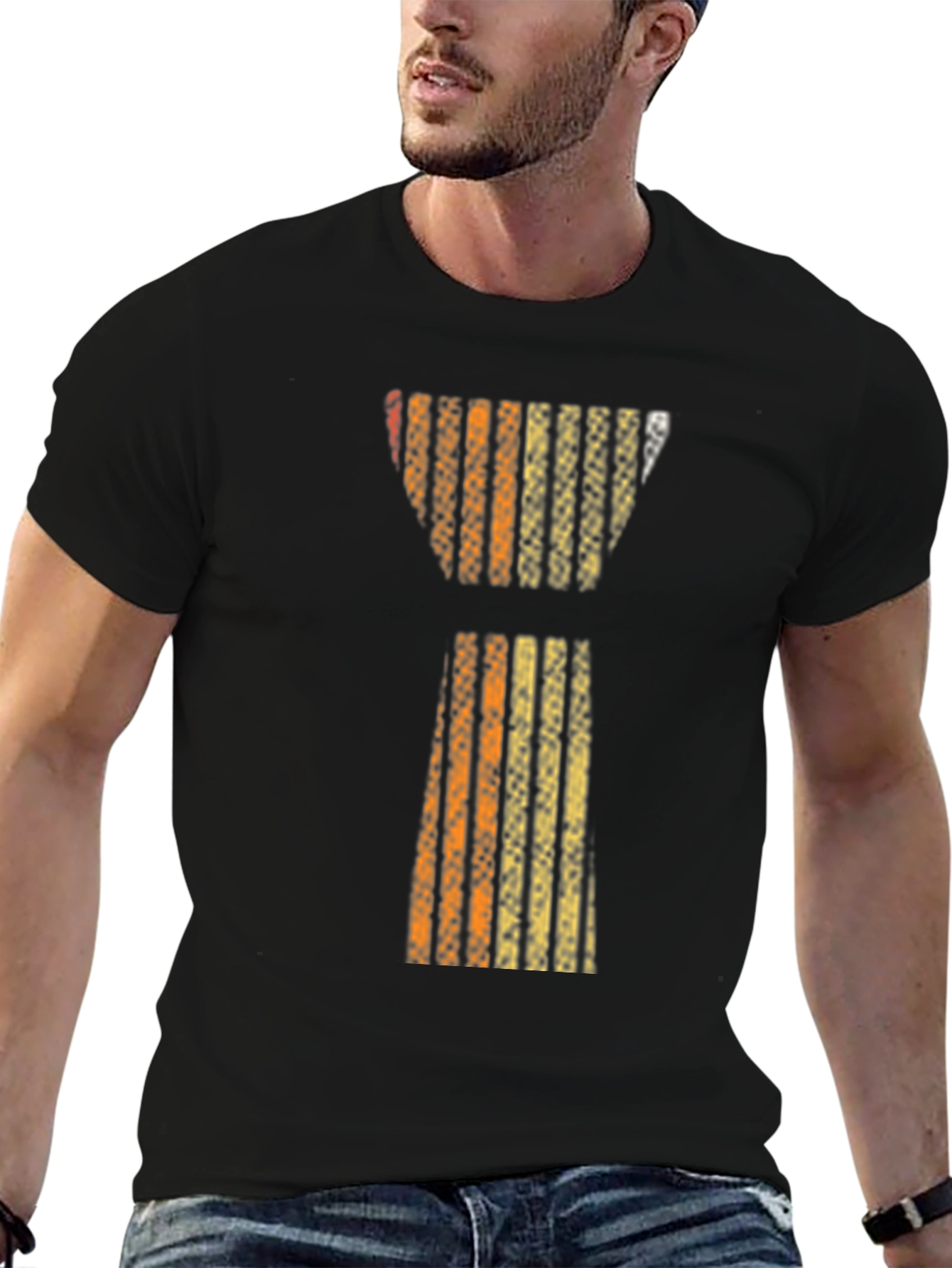 Retro Bowling Pin Graphic T-Shirt