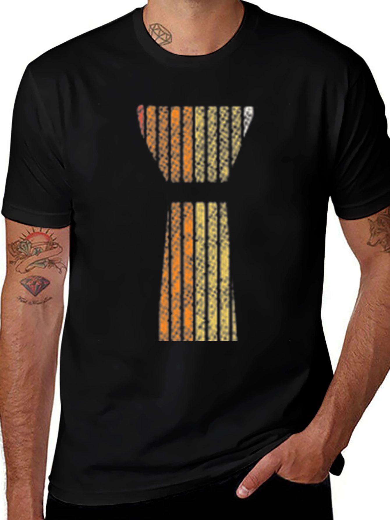 Retro Bowling Pin Graphic T-Shirt