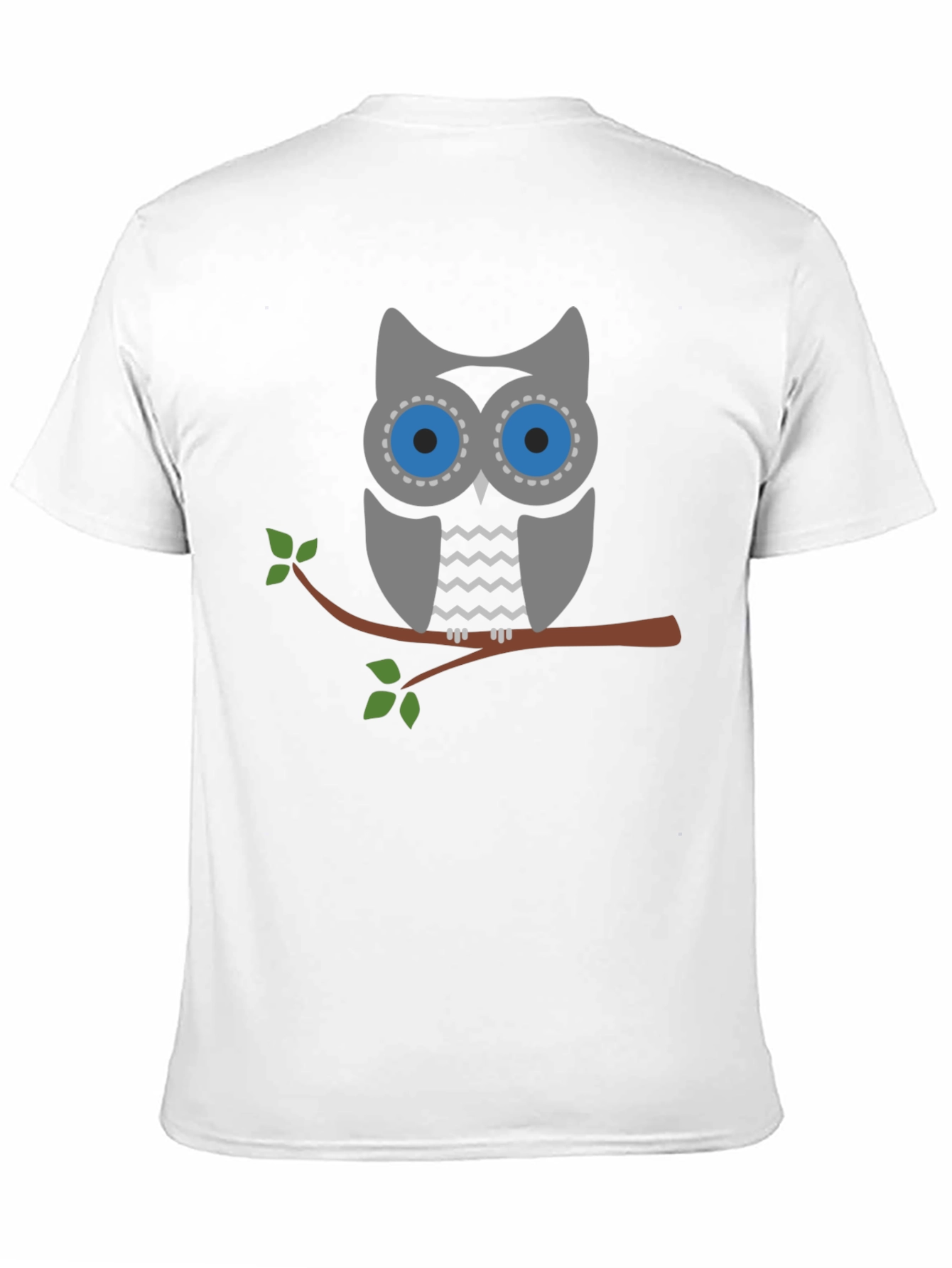 Owl Graphic Print T-Shirt - Stylish Casual Tee