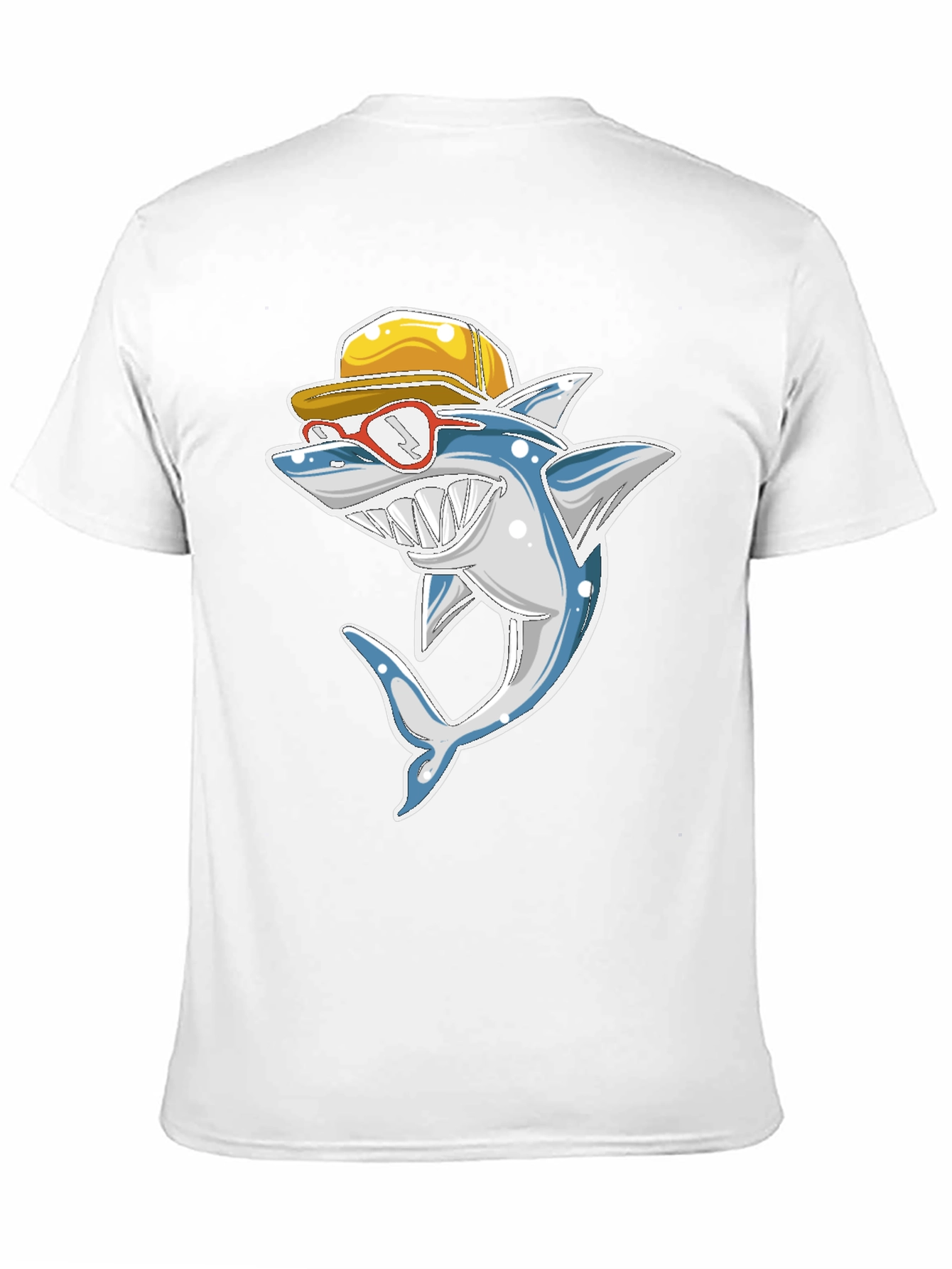 Cool Shark T-Shirt - Fun Cartoon Graphic Tee