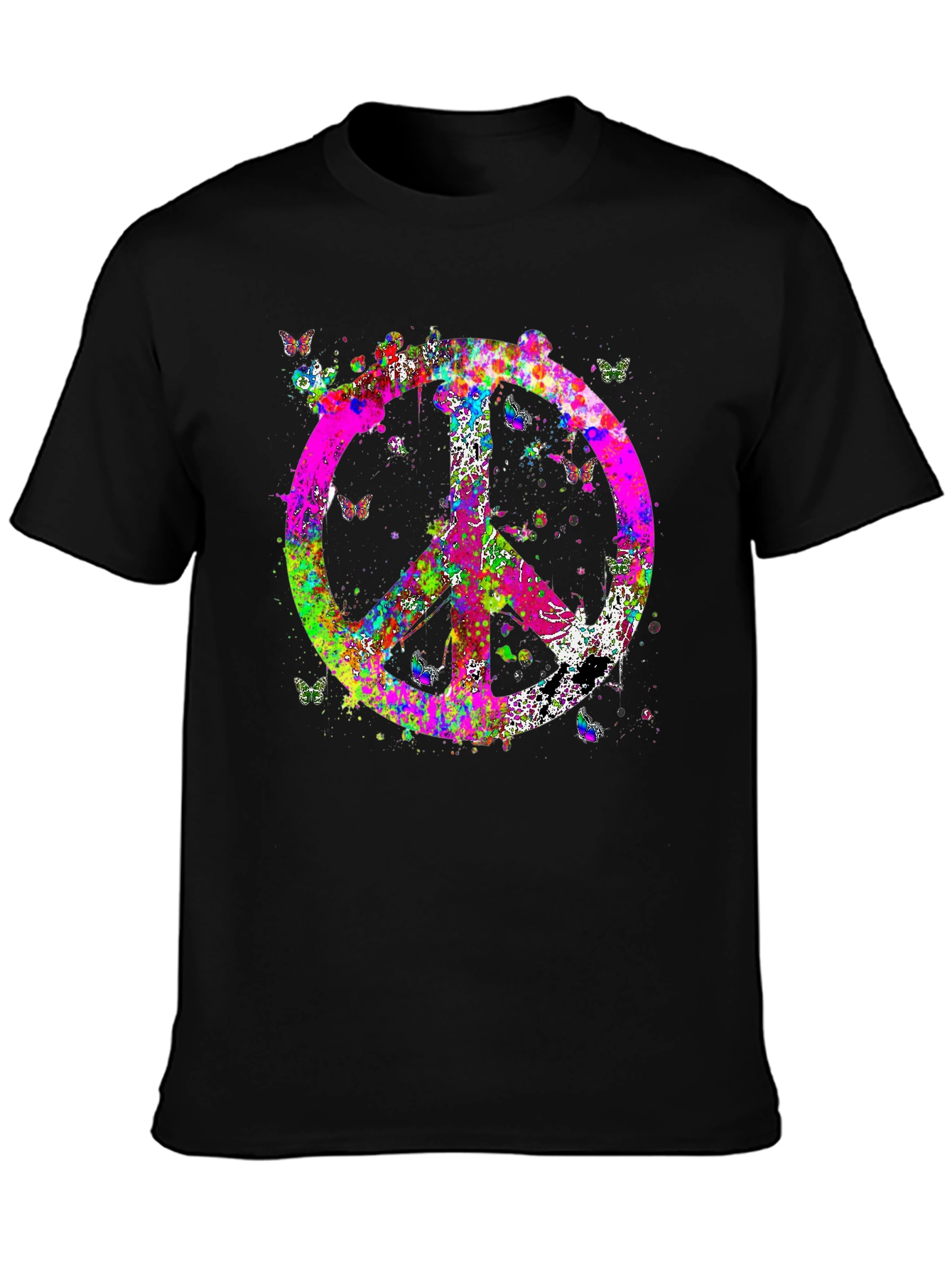 Colorful Peace Sign T-Shirt