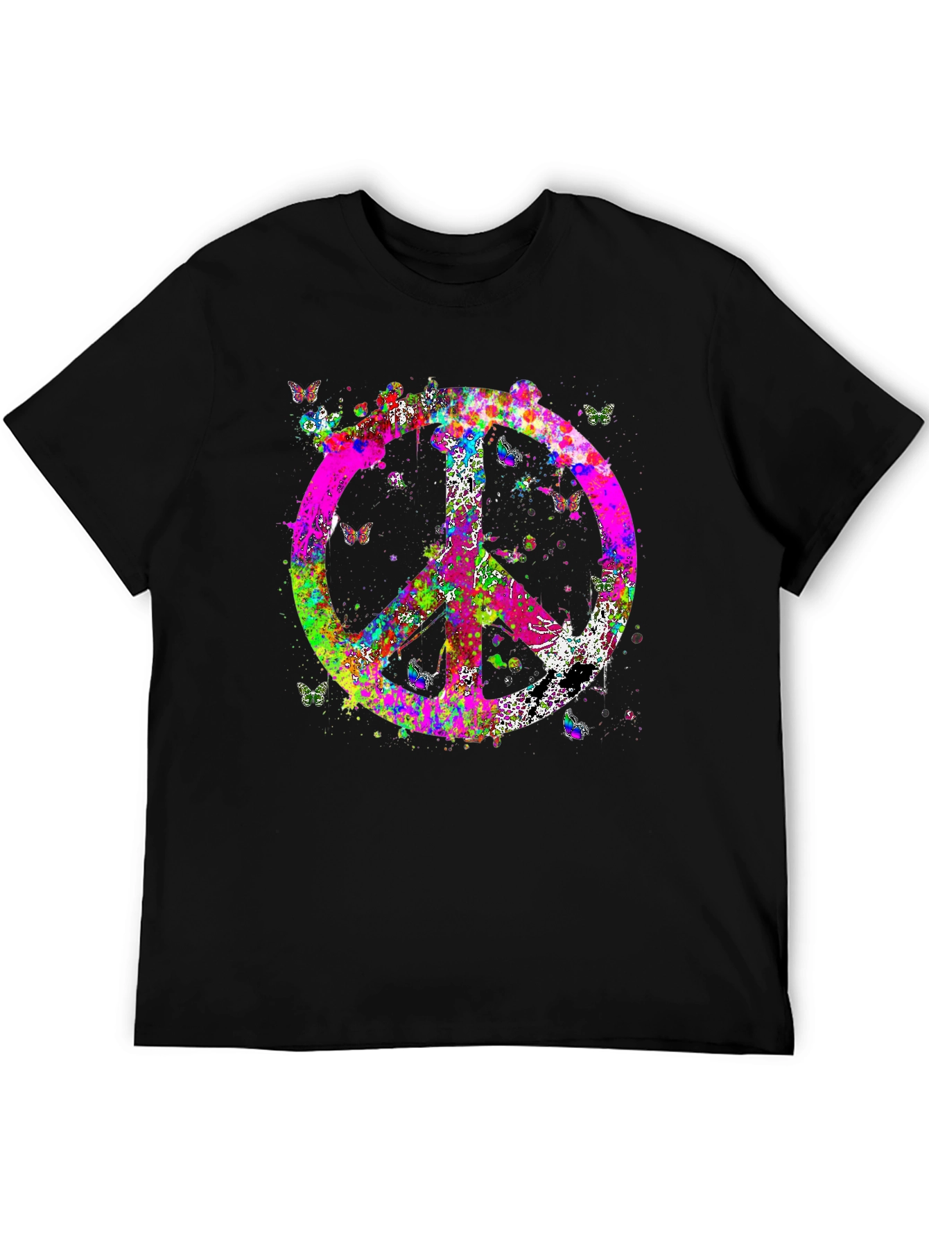Colorful Peace Sign T-Shirt