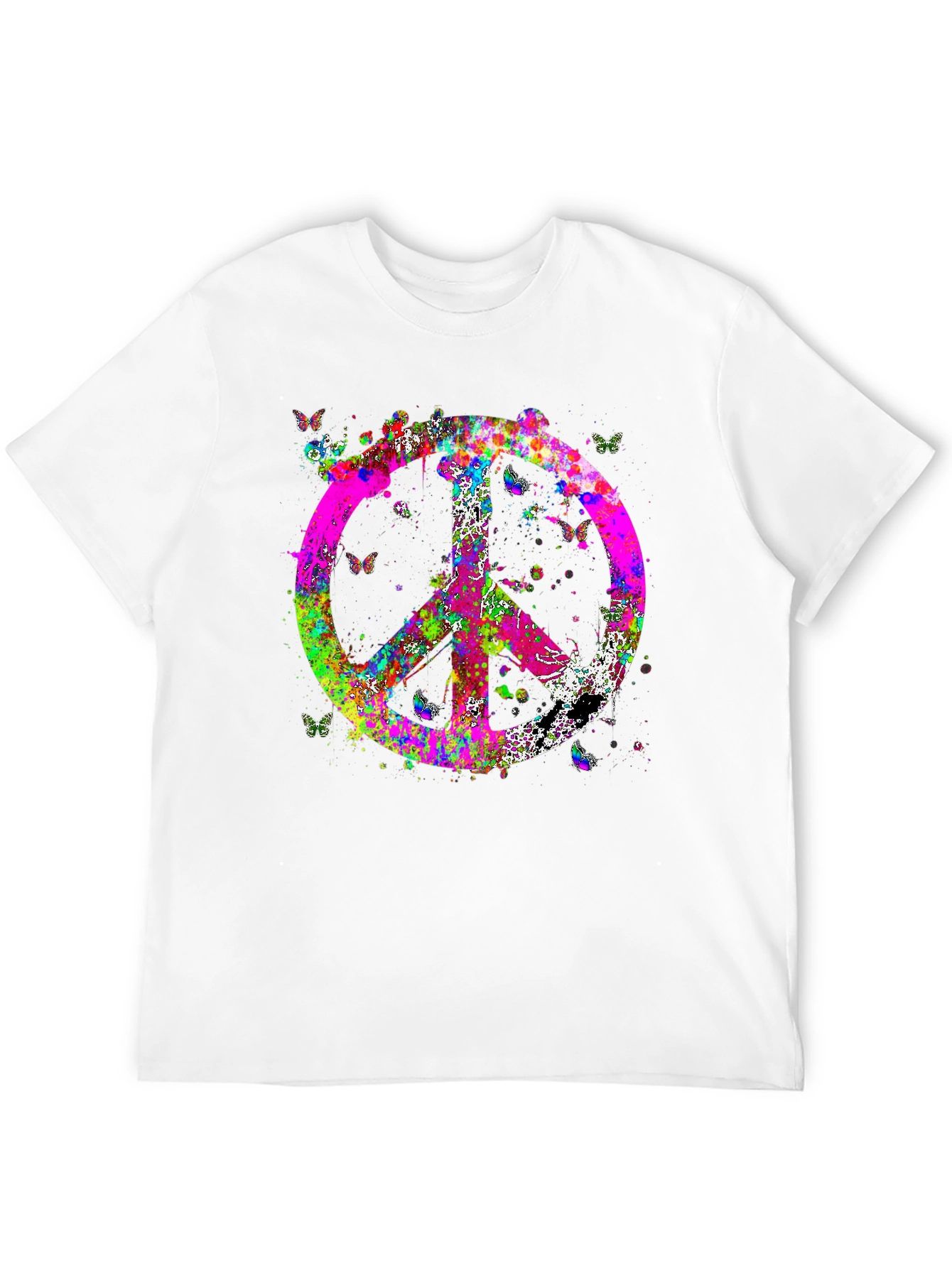 Colorful Peace Sign T-Shirt