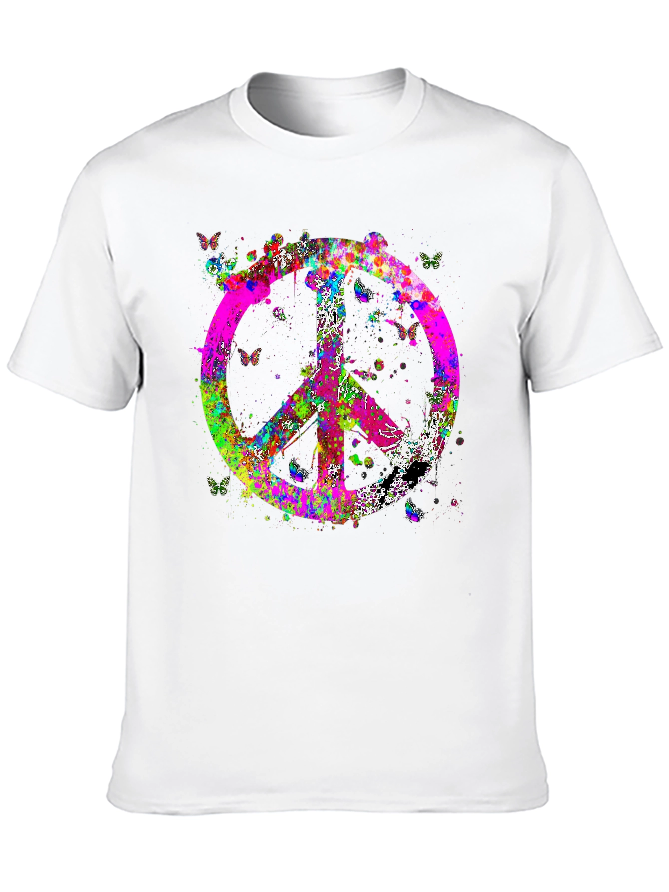 Colorful Peace Sign T-Shirt
